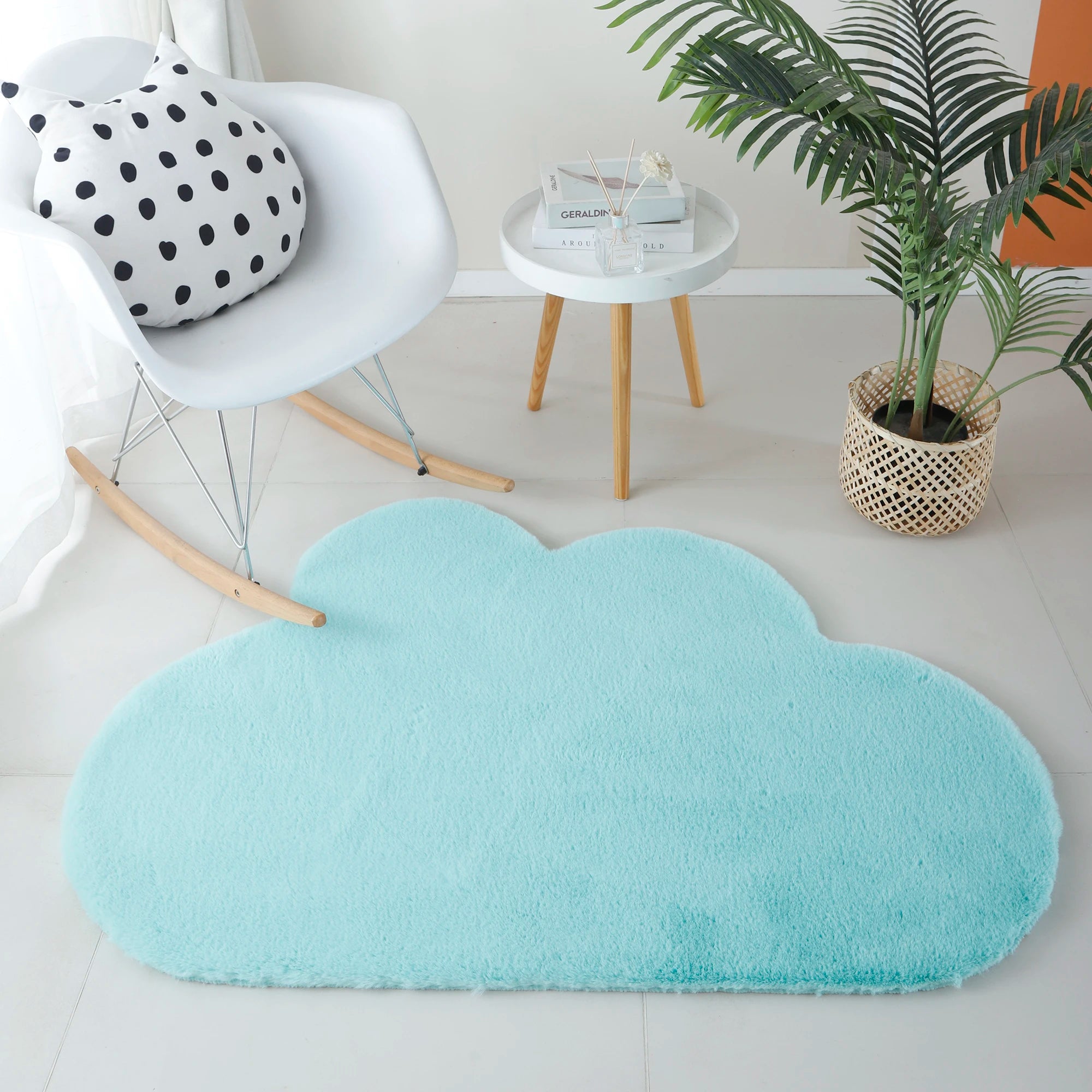 Cloud Shape Rug | Mint