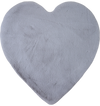 Heart Form Rug | Silver Silver