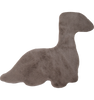 Dino Form Teppich Beige