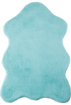 Sheepskin Imitation Chic Decor Rug | Mint Mint