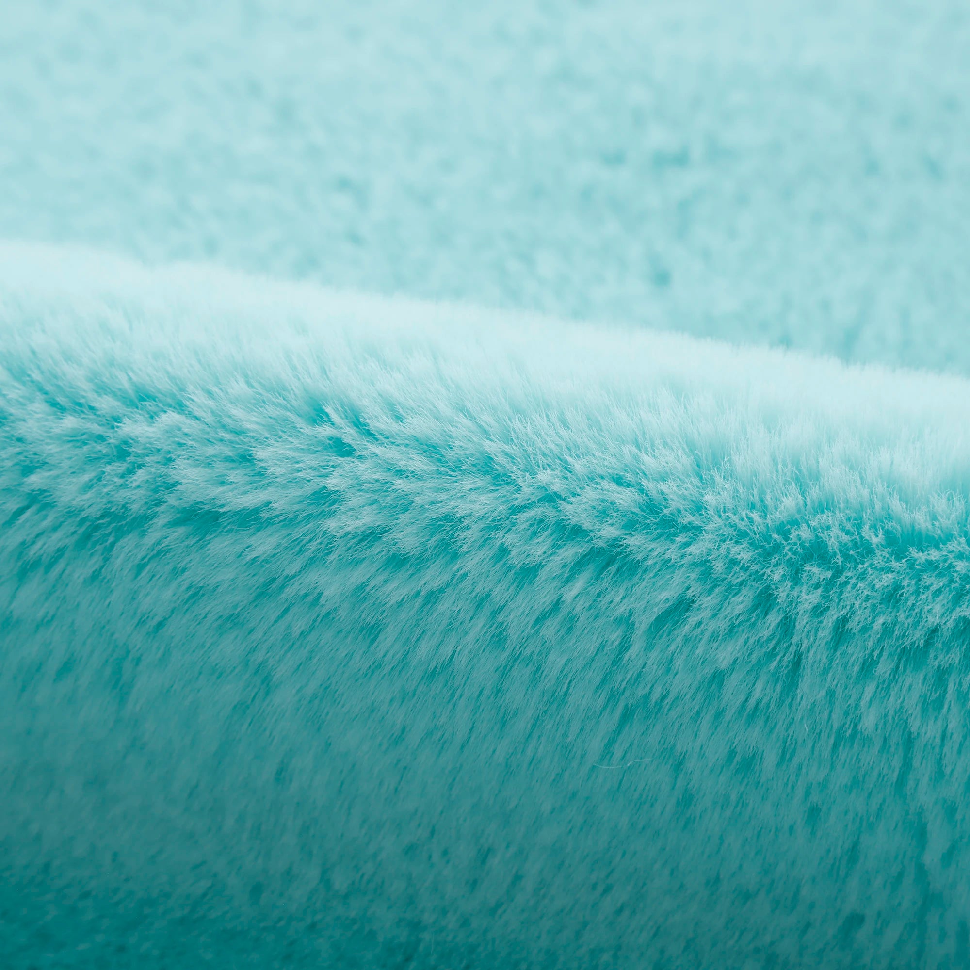 Sheepskin Imitation Chic Decor Rug | Mint