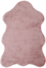 Schaffell-Imitat-Teppich Rosa