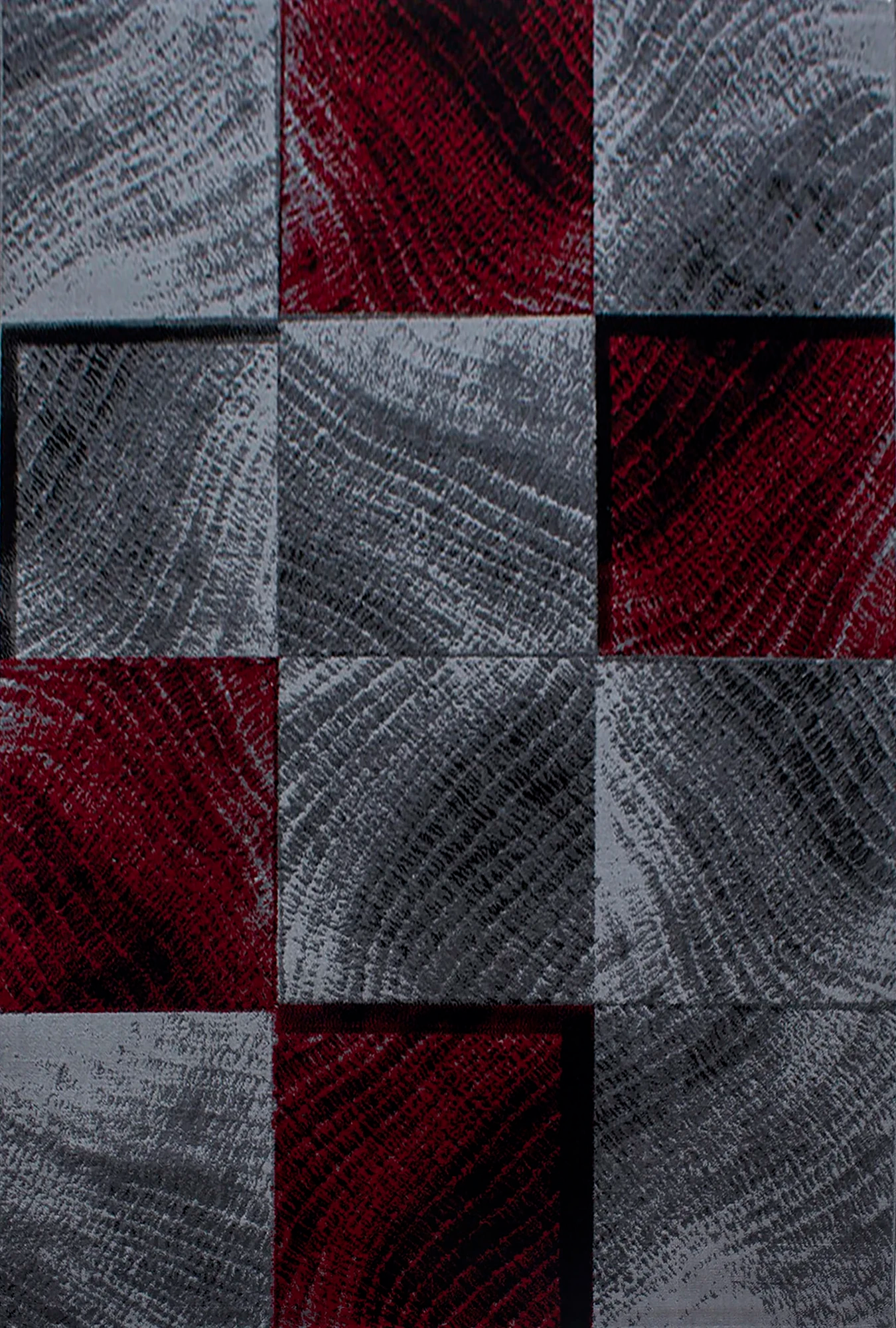 Karierter schicker Teppich