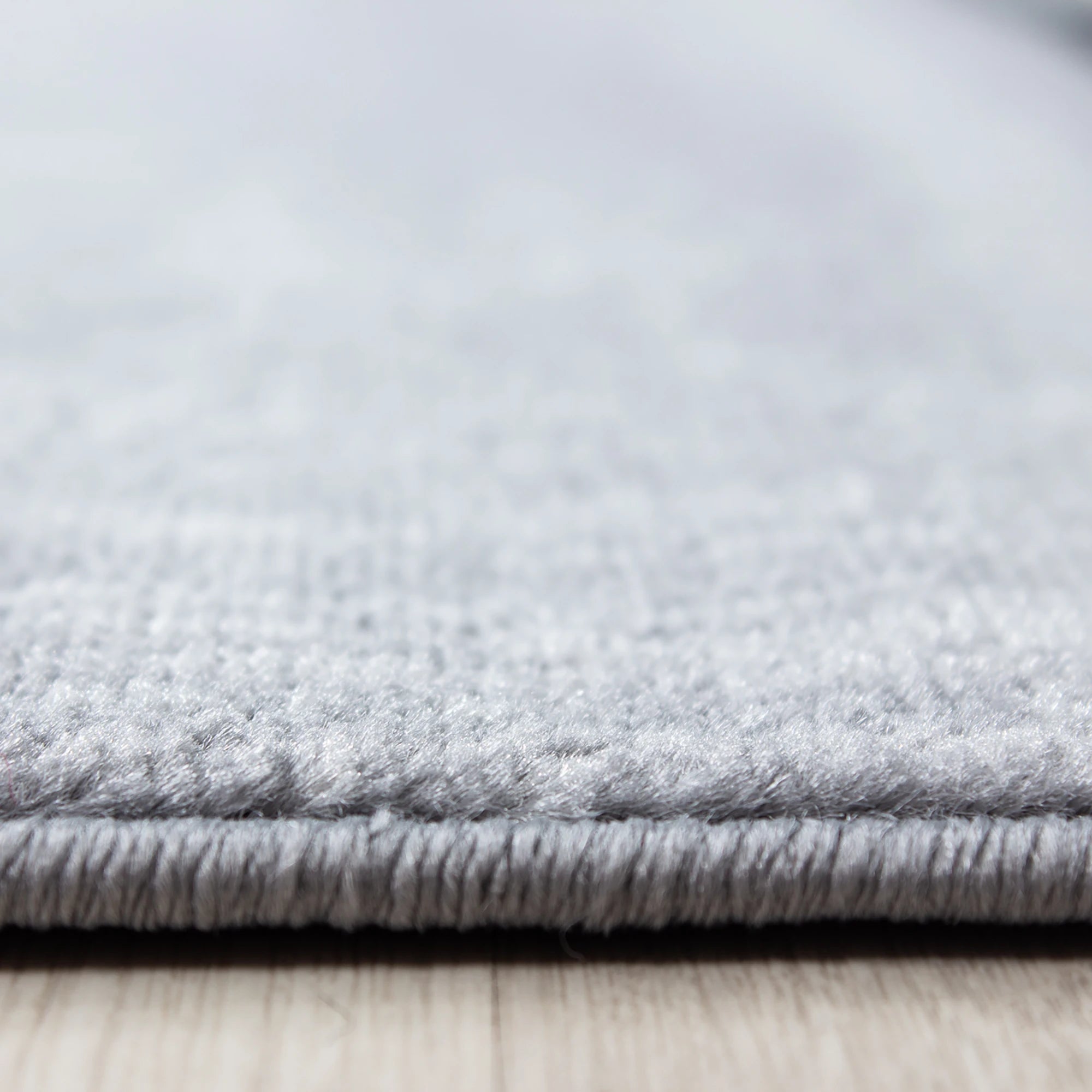 Abstract Patterned Rectangular Block Rug | Black