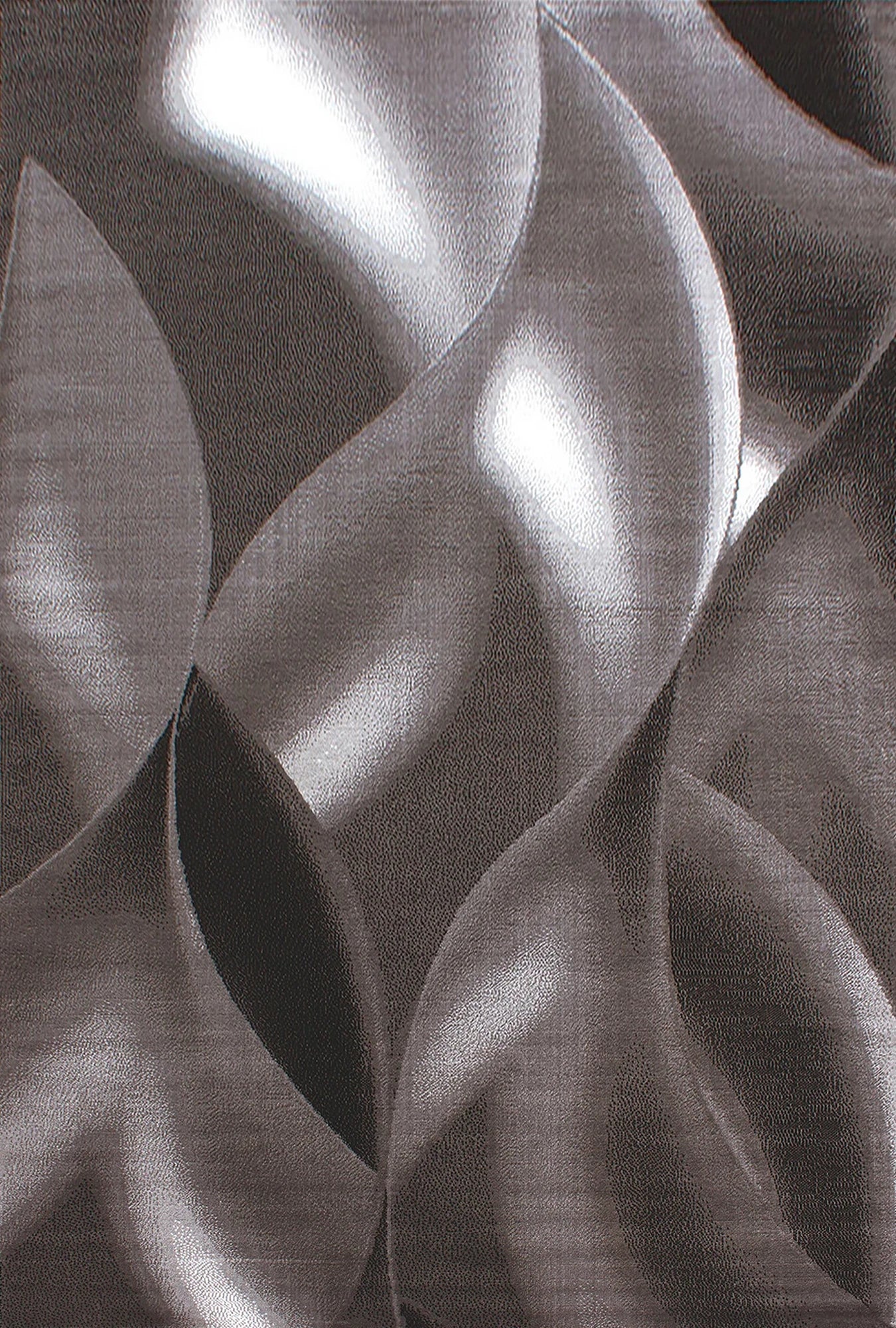 Abstrakte Wellen Abstrakter gemütlicher Teppich