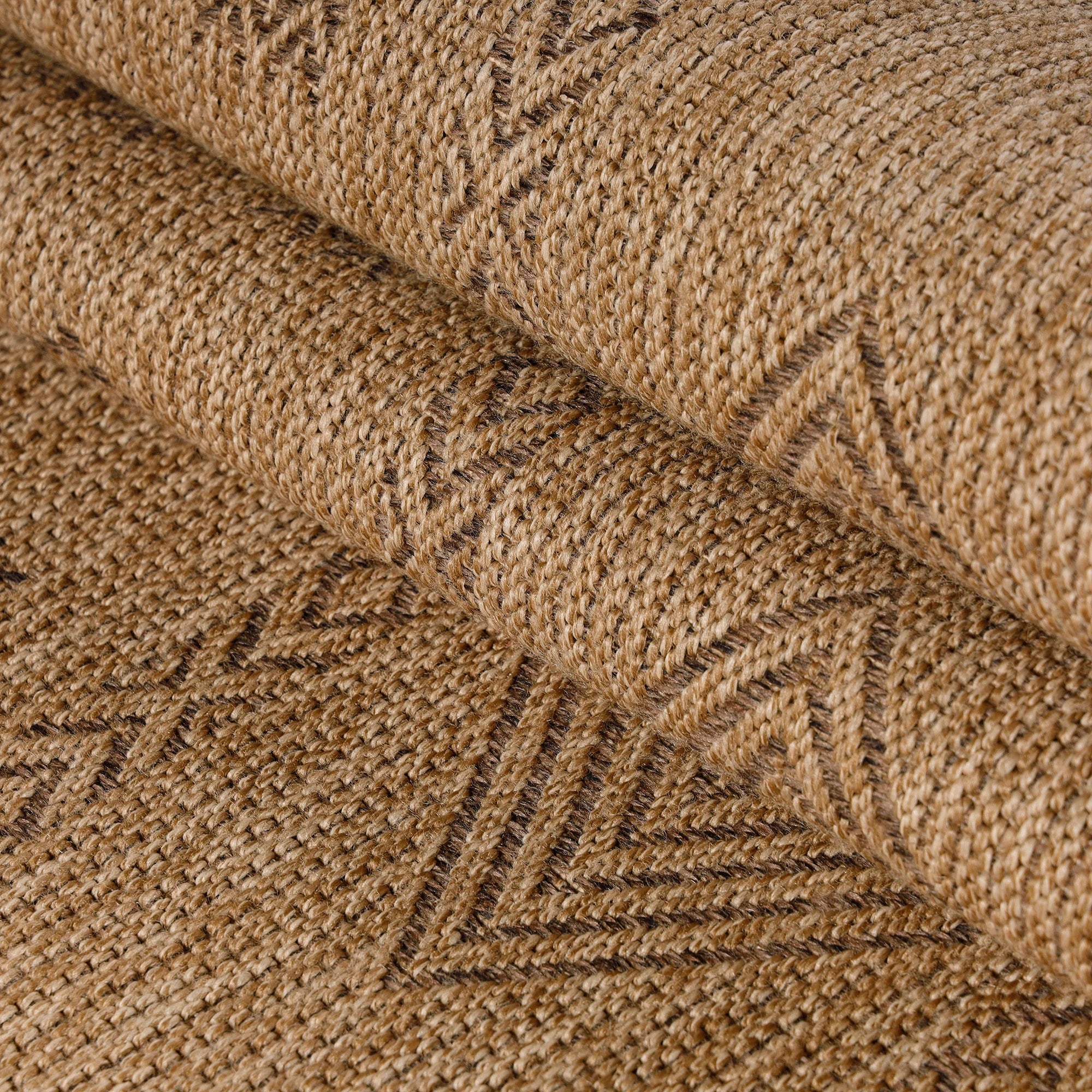 Vintage Neutral Jute Rug | Black