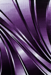 Modern Abstract Wavy Line Area Rug | Lila Violet / Purple