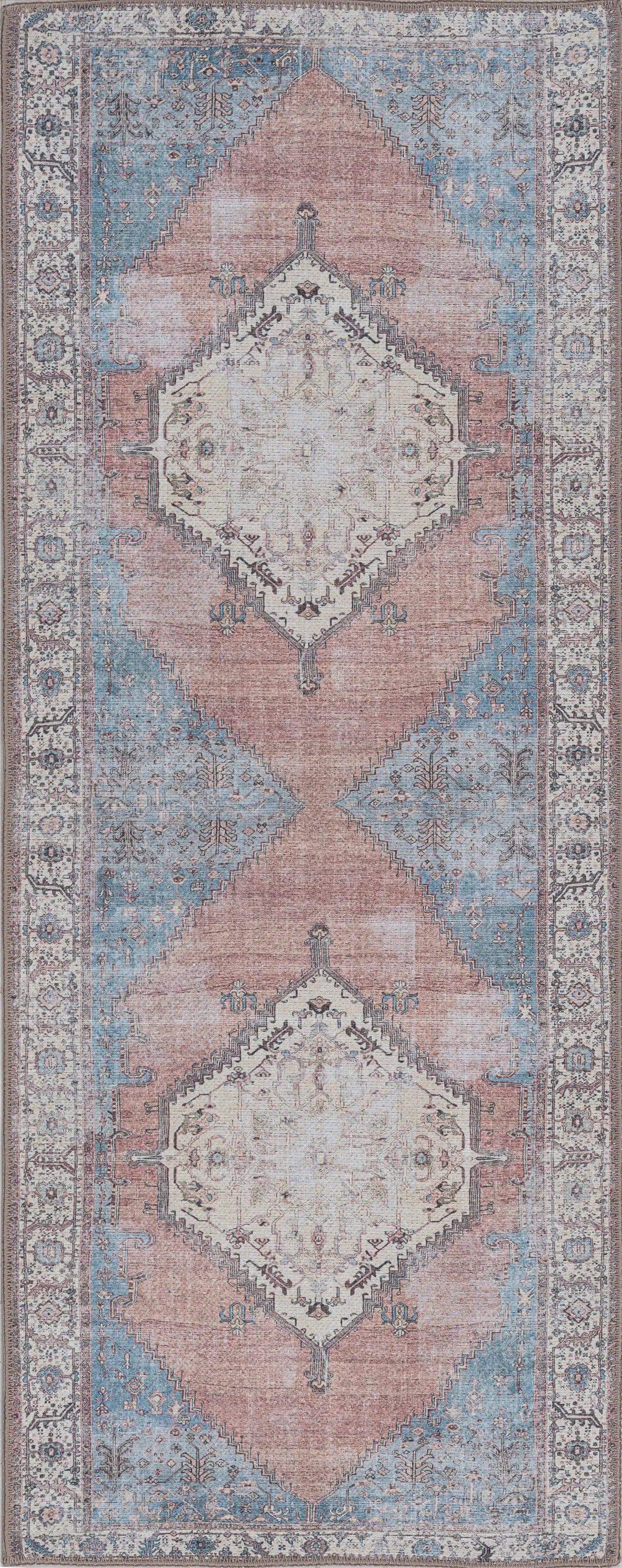 Aged Look Washable Rug - Bella Rugs