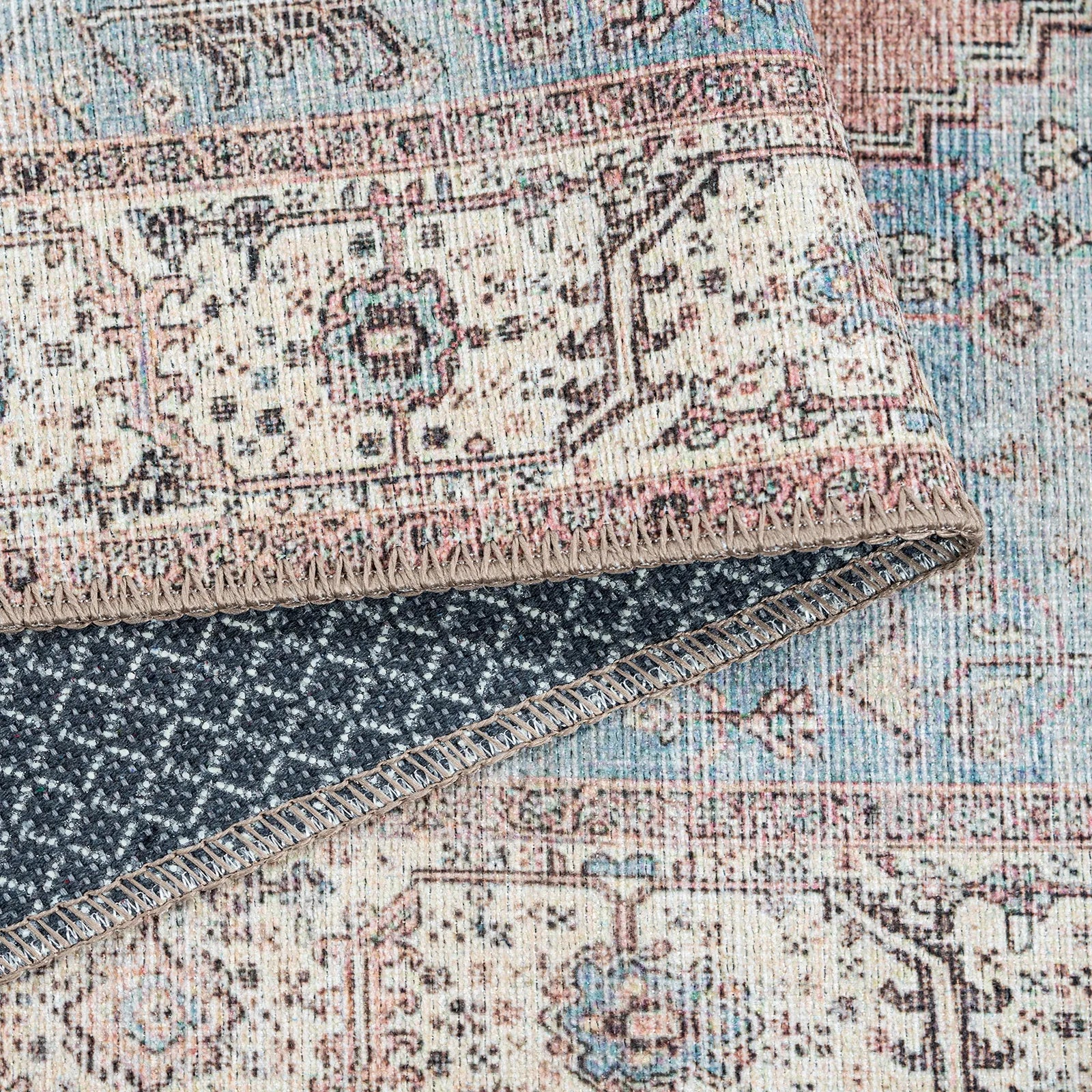 Aged Look Washable Rug - Bella Rugs