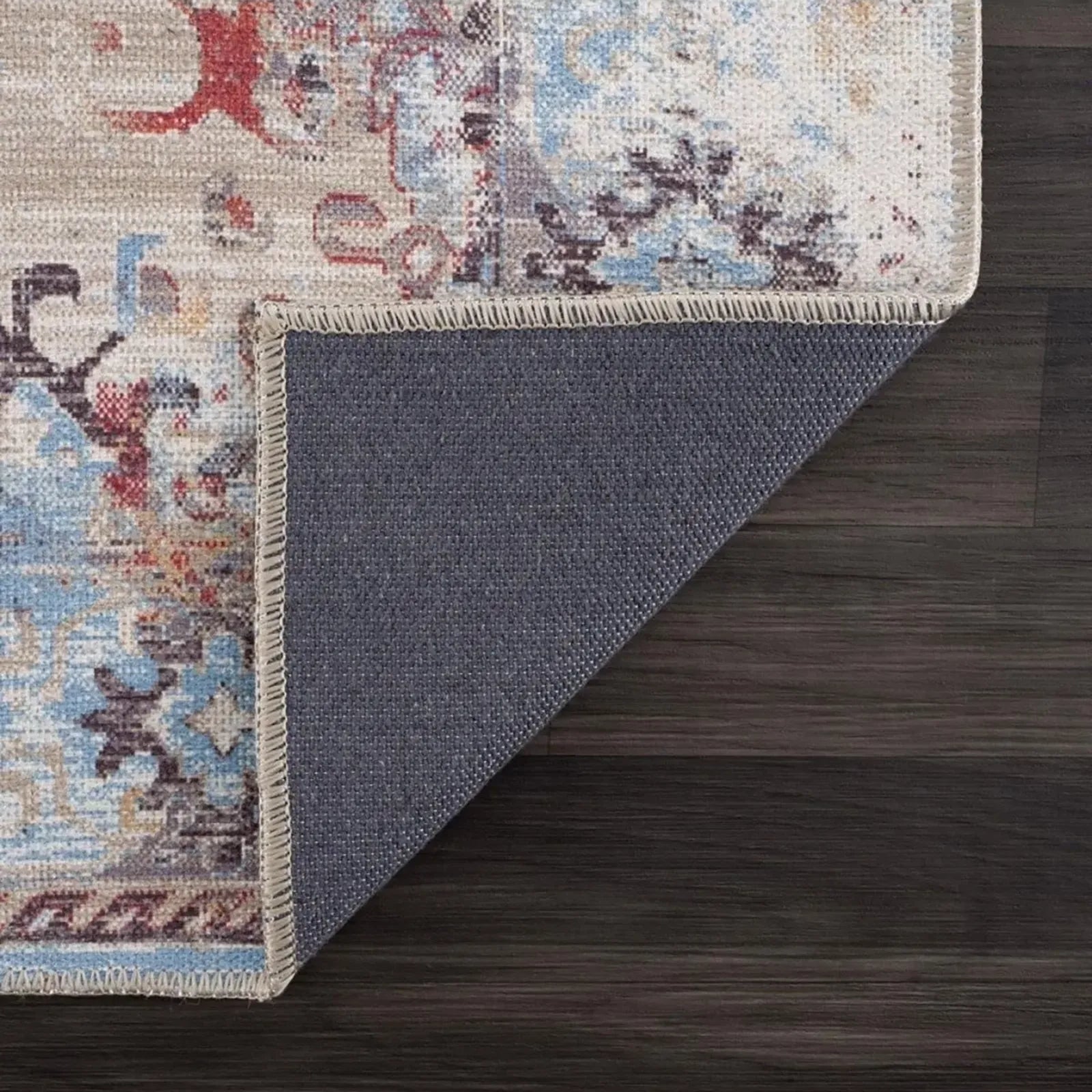 Amber Whisper Vintage Washable Area Rug - Bella Rugs