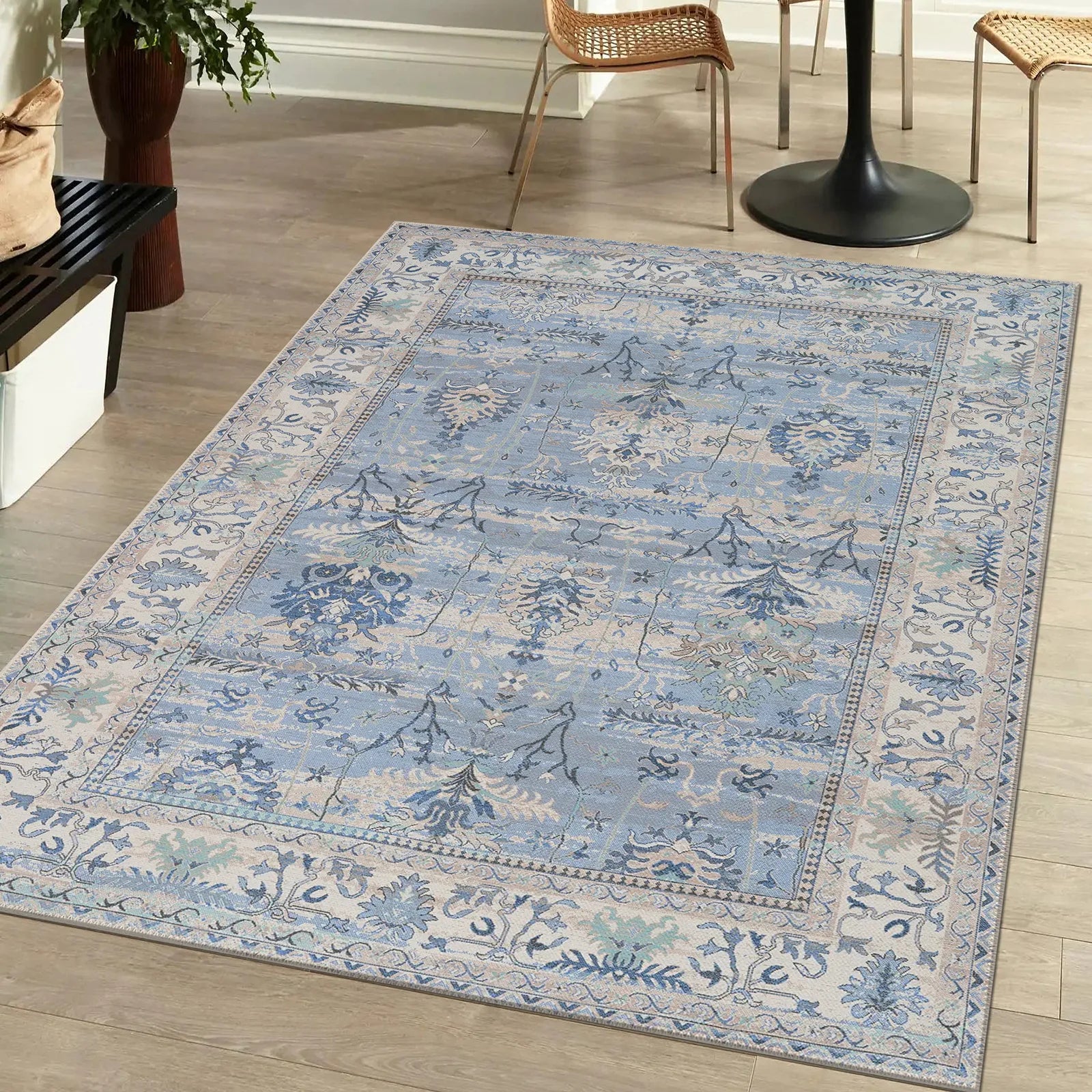 Authentic Vintage Washable Rug - Bella Rugs