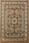 Oriental Contemporary Area Rug Beige Beige
