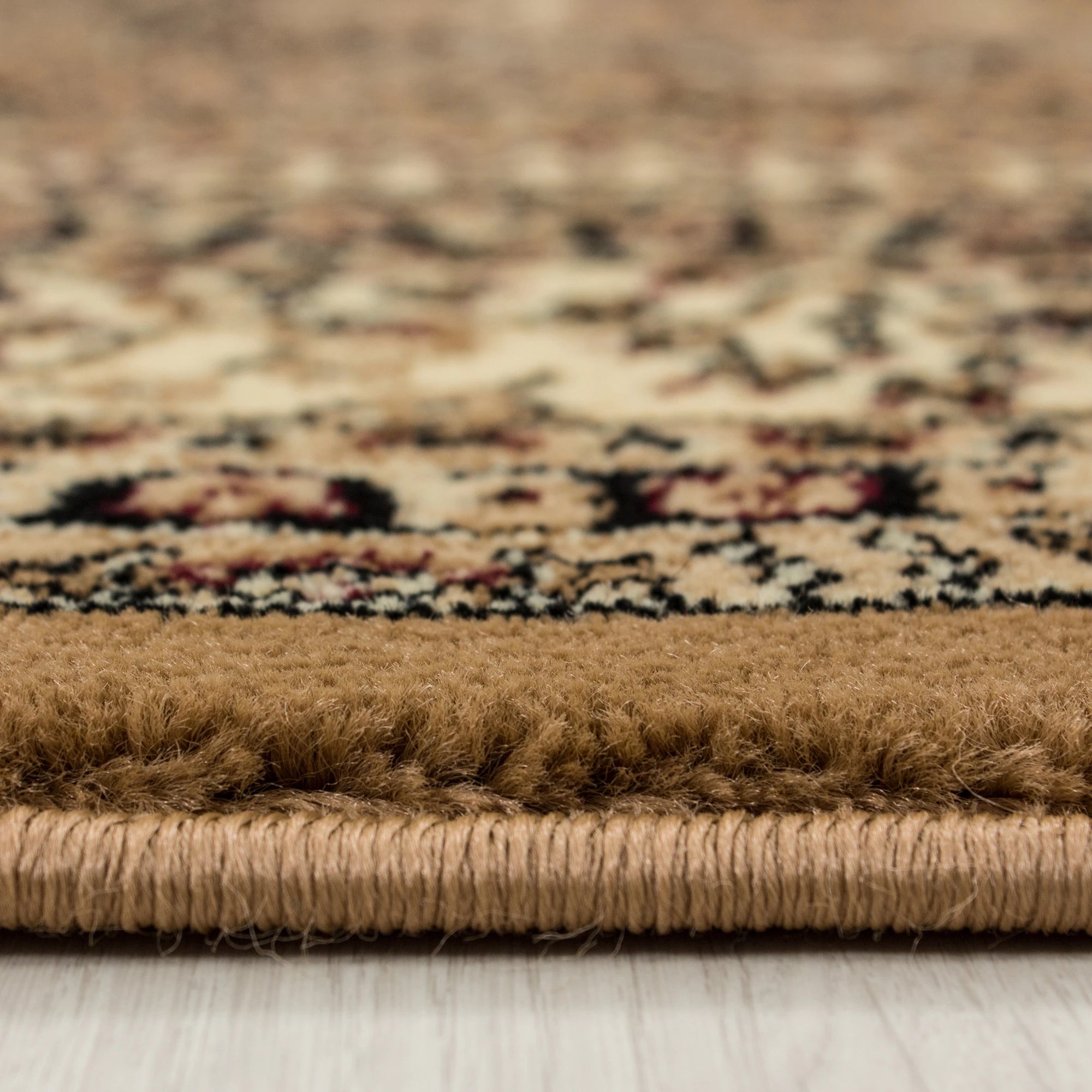 Oriental Contemporary Area Rug Beige