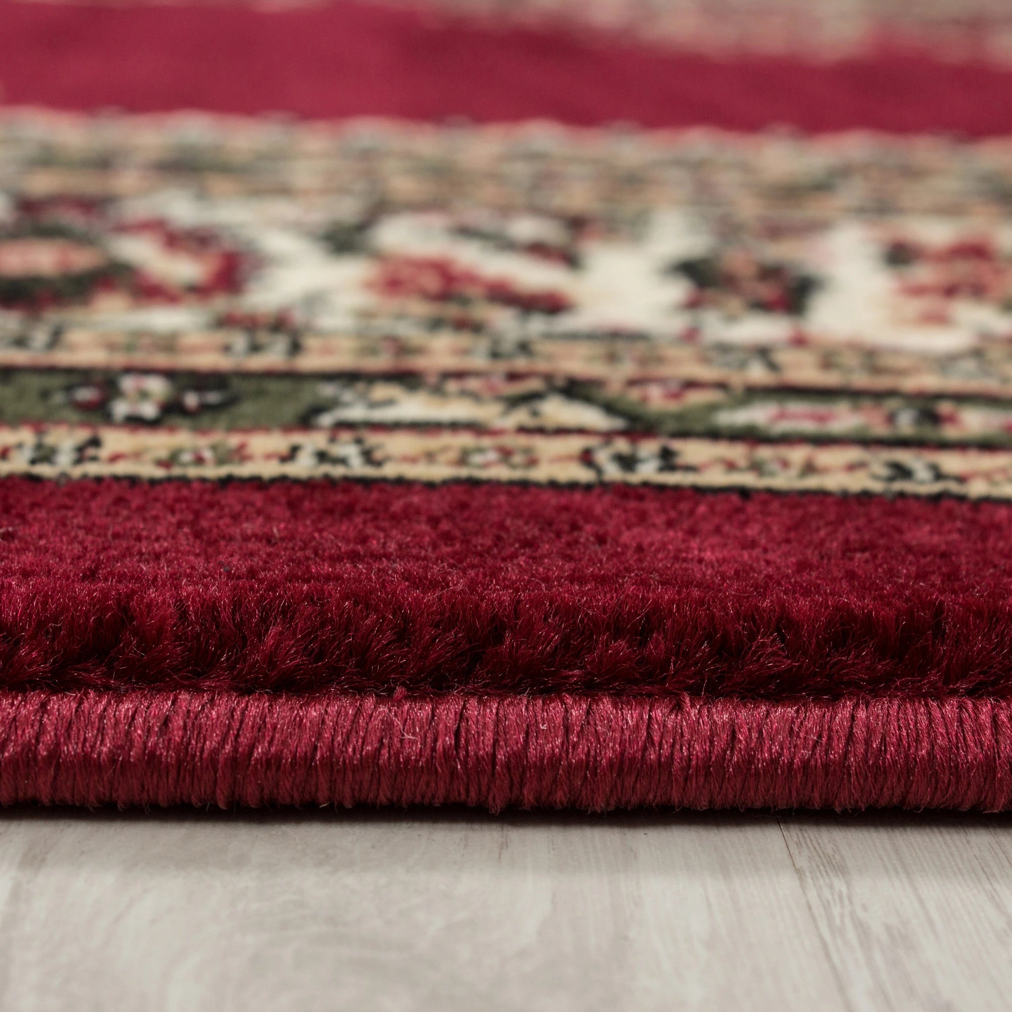 Oriental Refined Decor Rug Red