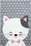 Cute Cat Rug Pink