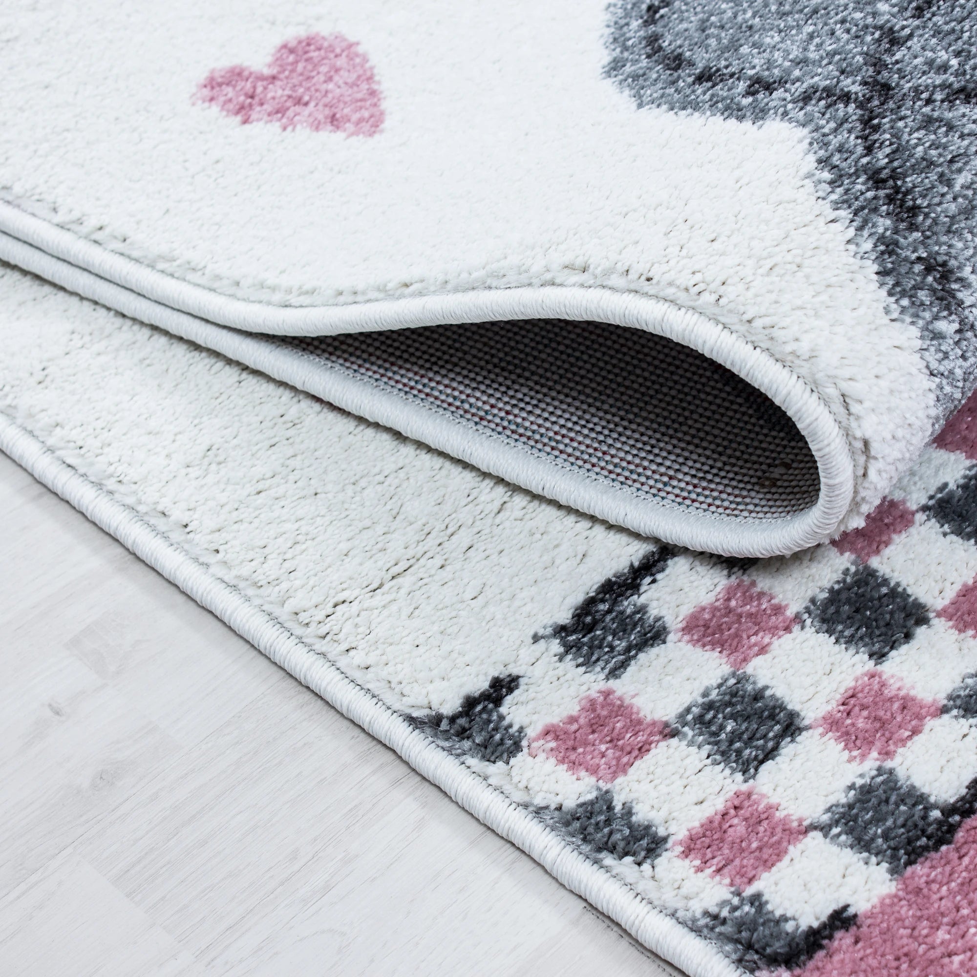 Elephant Chic Area Rug Pink
