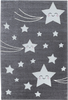Stars Rug Gray 