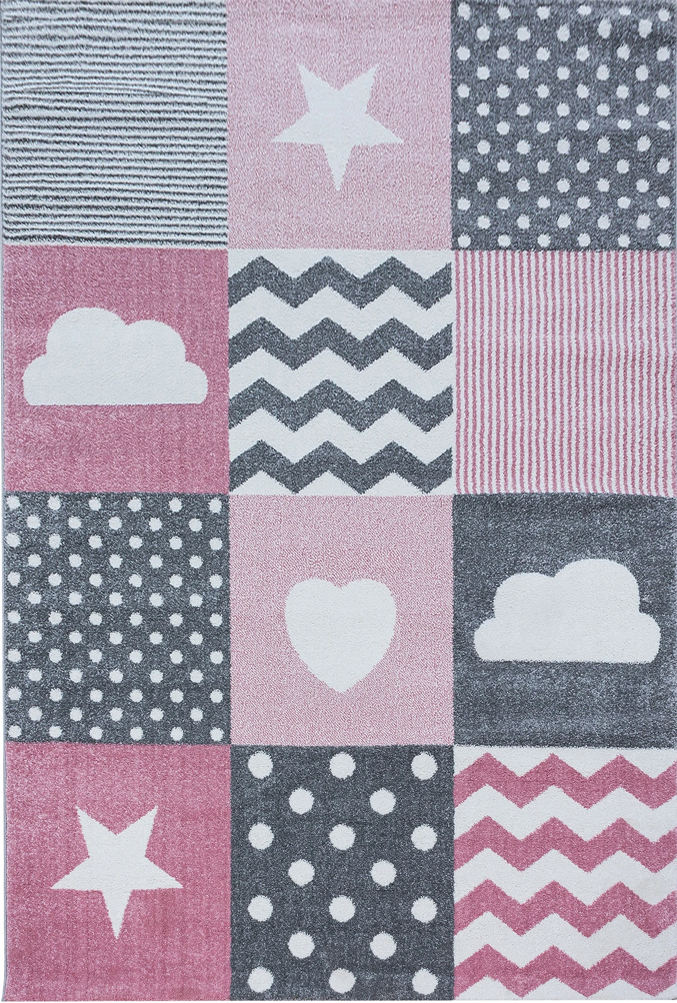 Heart And Star Rug