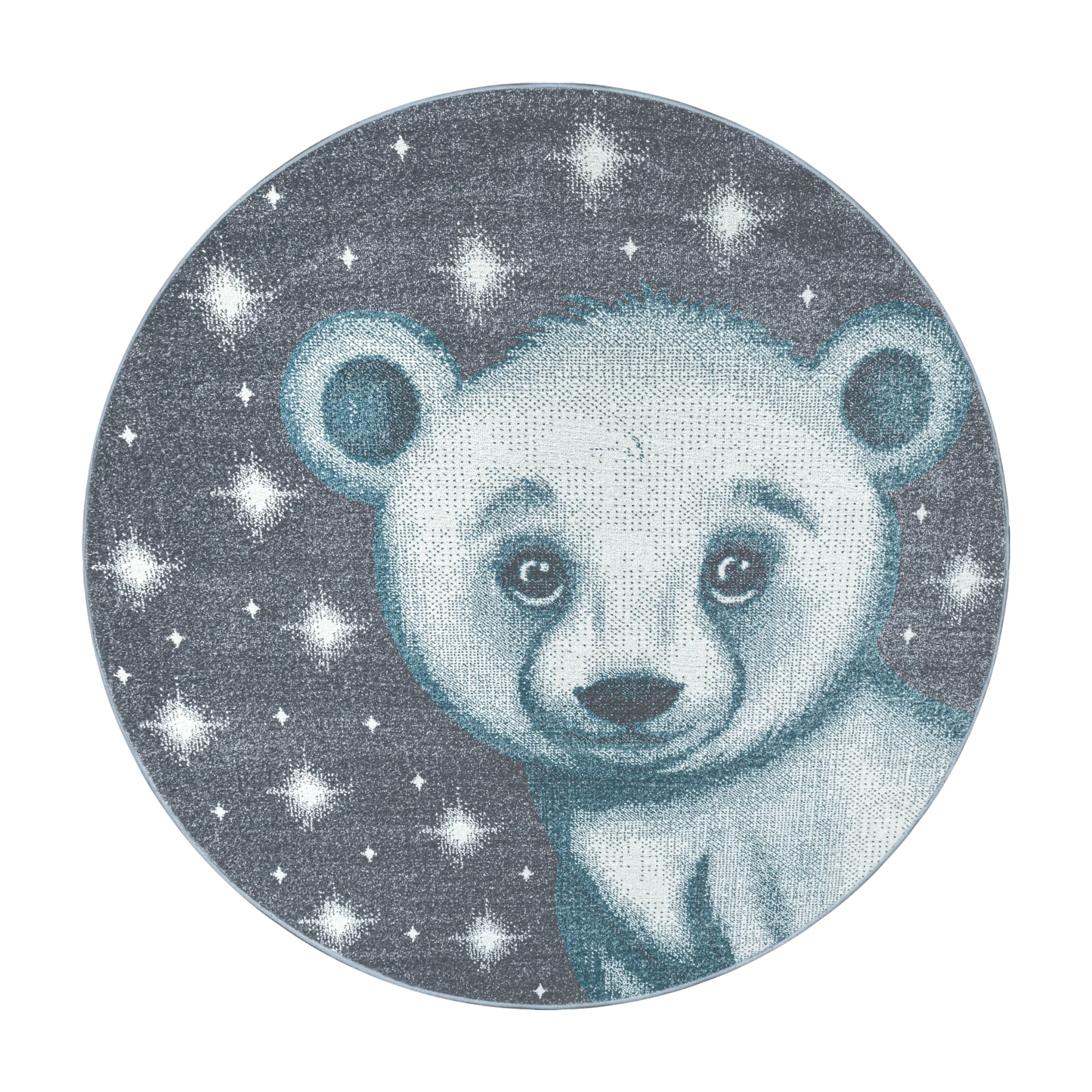 Bärenteppich Blau