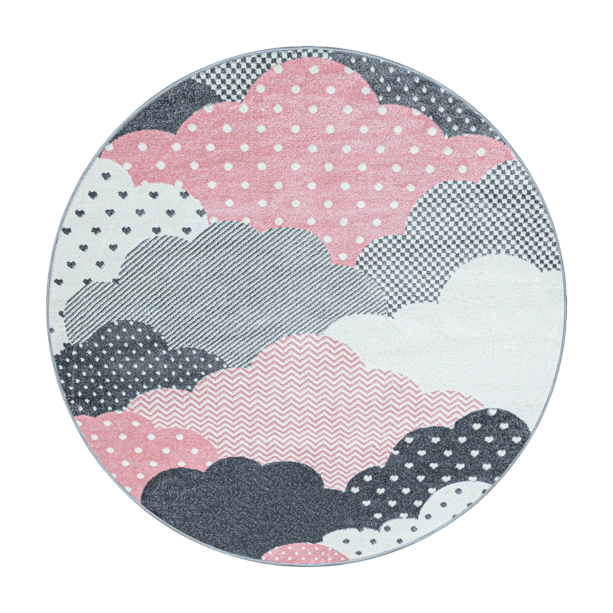 Clouds Rug Pink