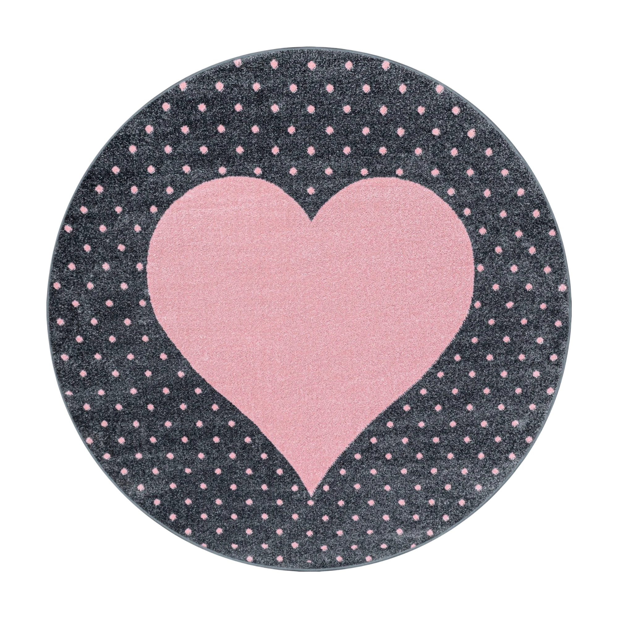 Striped Linear Rug Pink