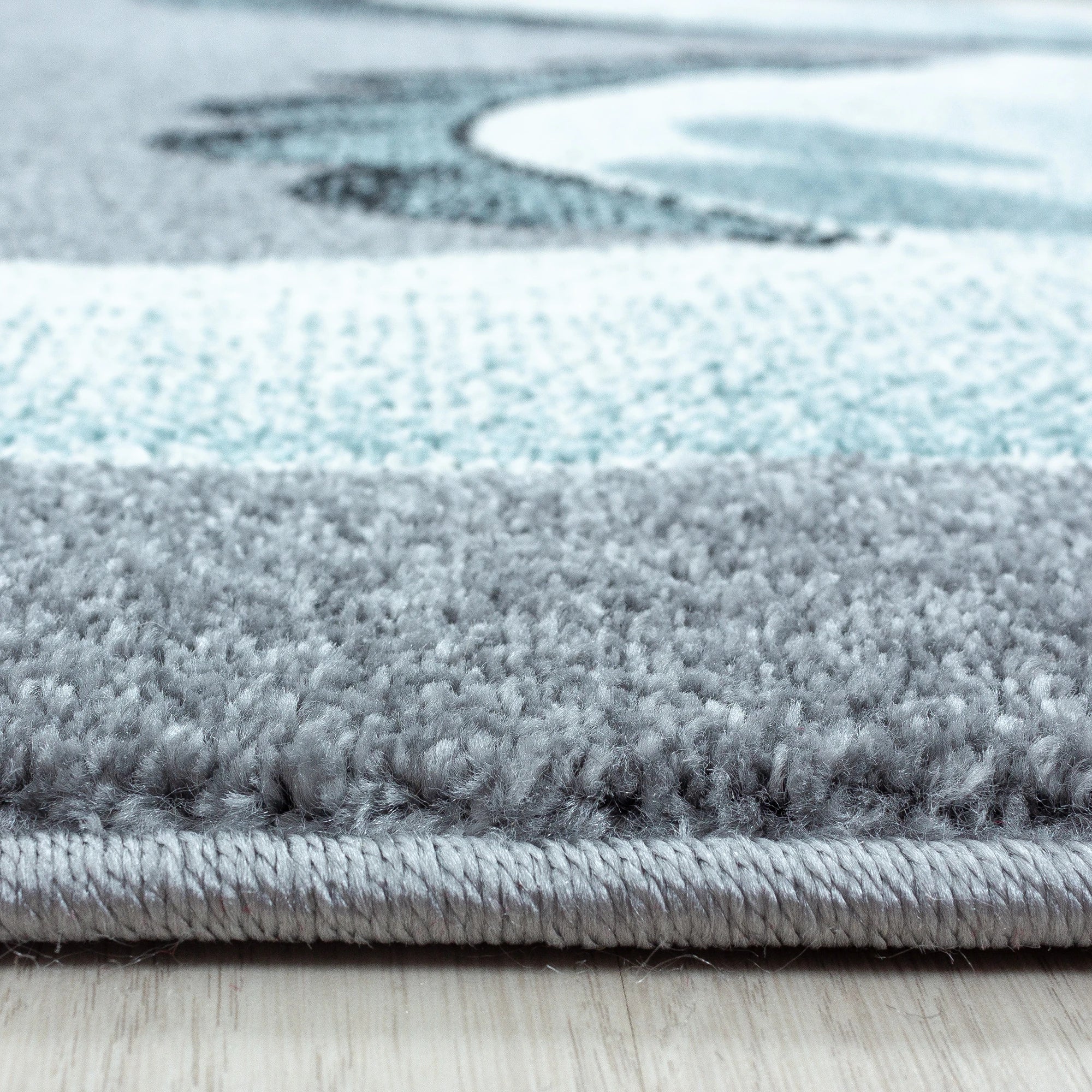 Good Night Dinosaur Rug | Blue