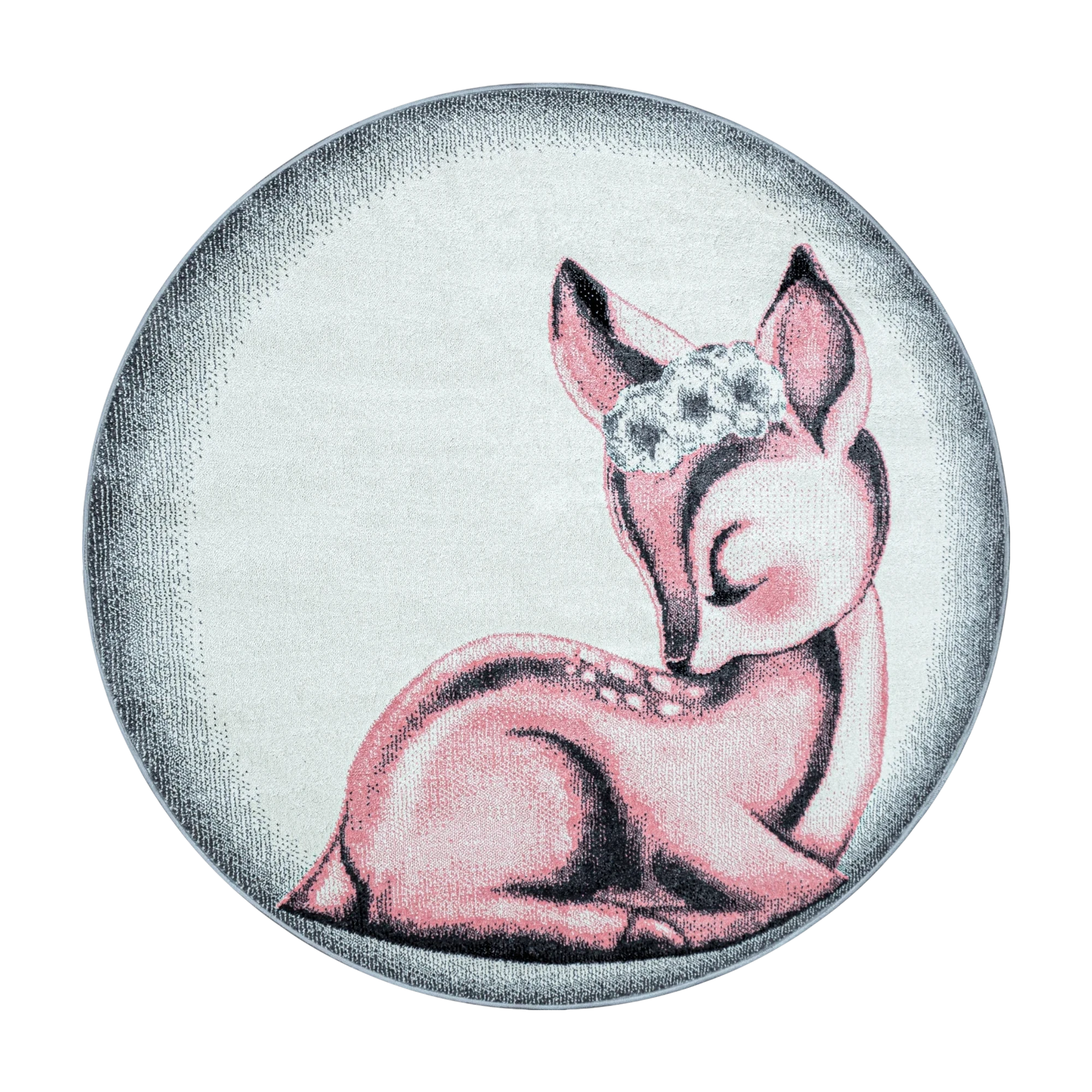 Deer Rug Pink