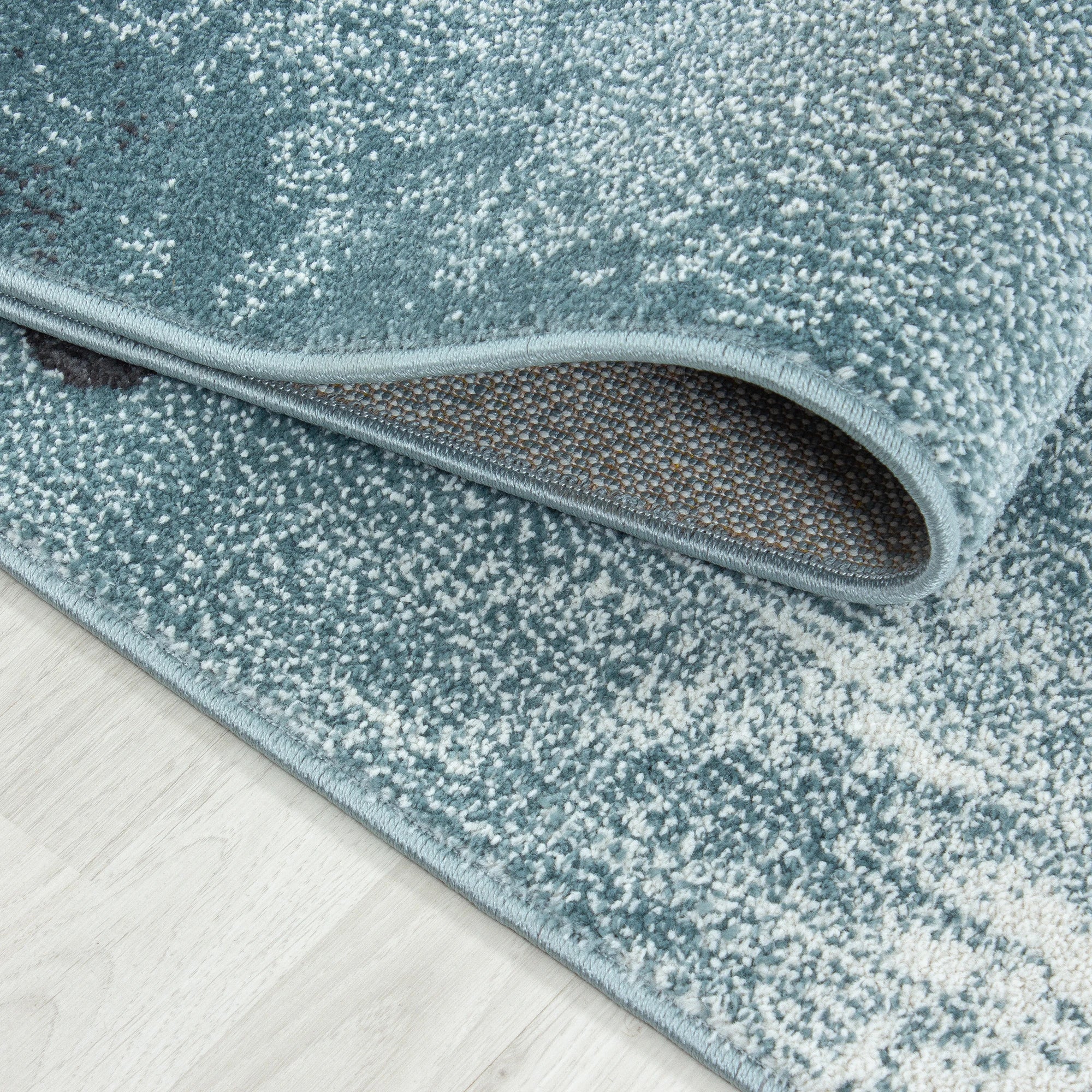 Teppich Turtle Blau