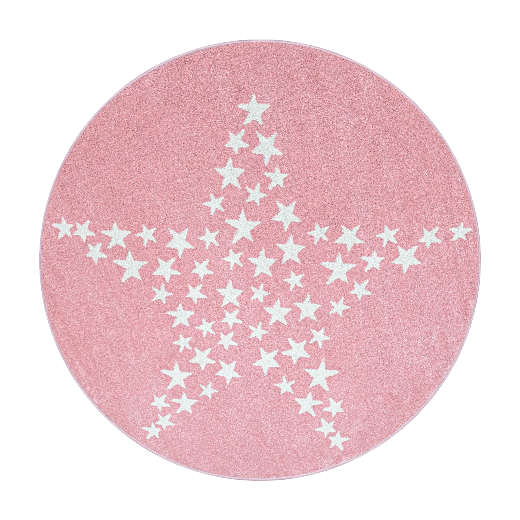 Stars Rug Pink