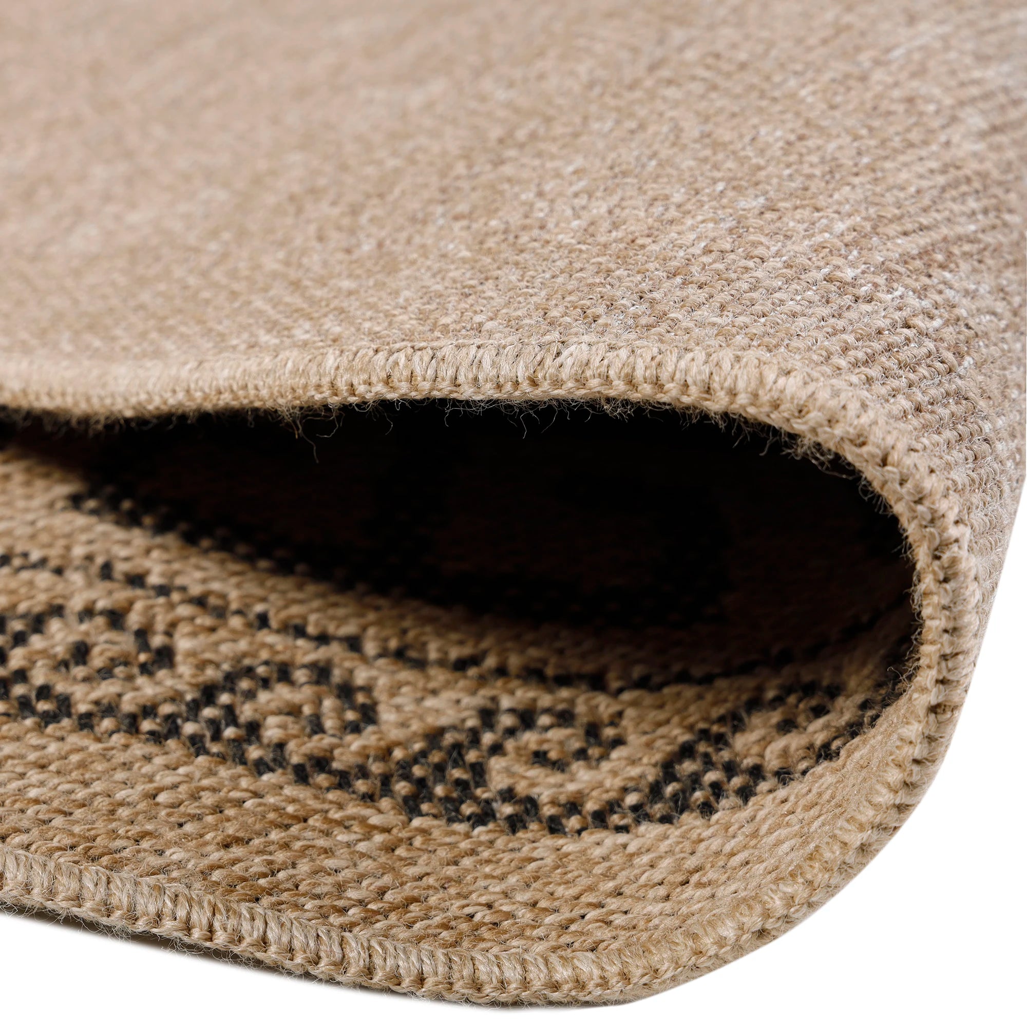 Vintage Chic Area Rug Black