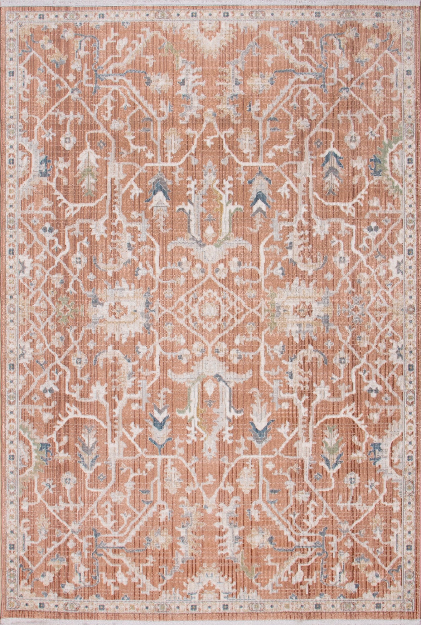 Terracotta Roots Traditional Rug