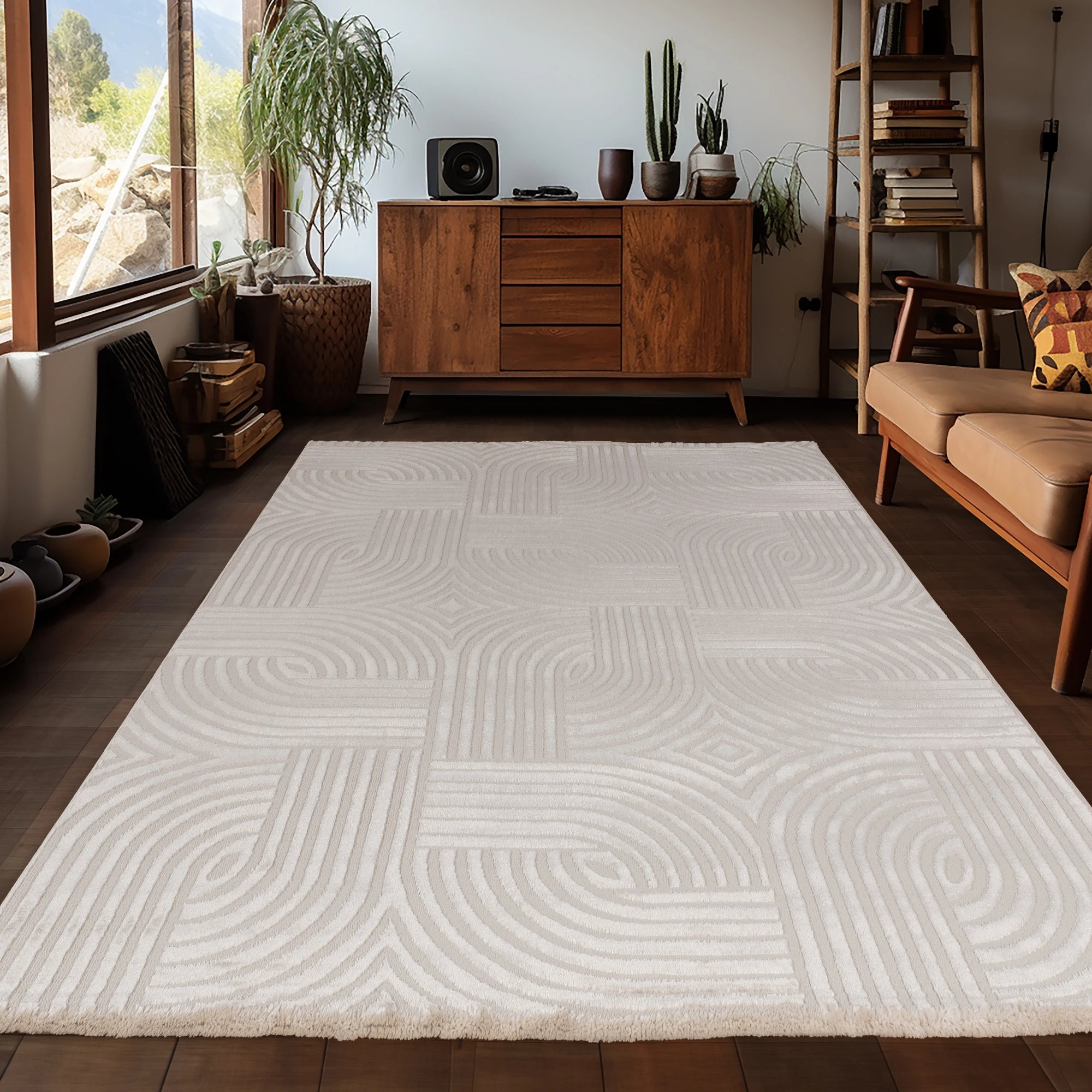 3D-Design, raffinierter Teppich