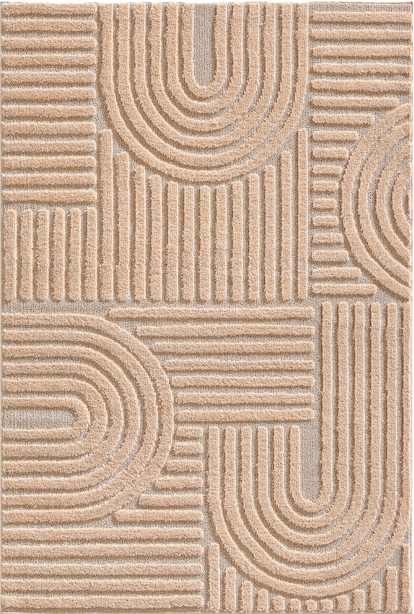 Scandinavian Bohemian Neutral Area Rug