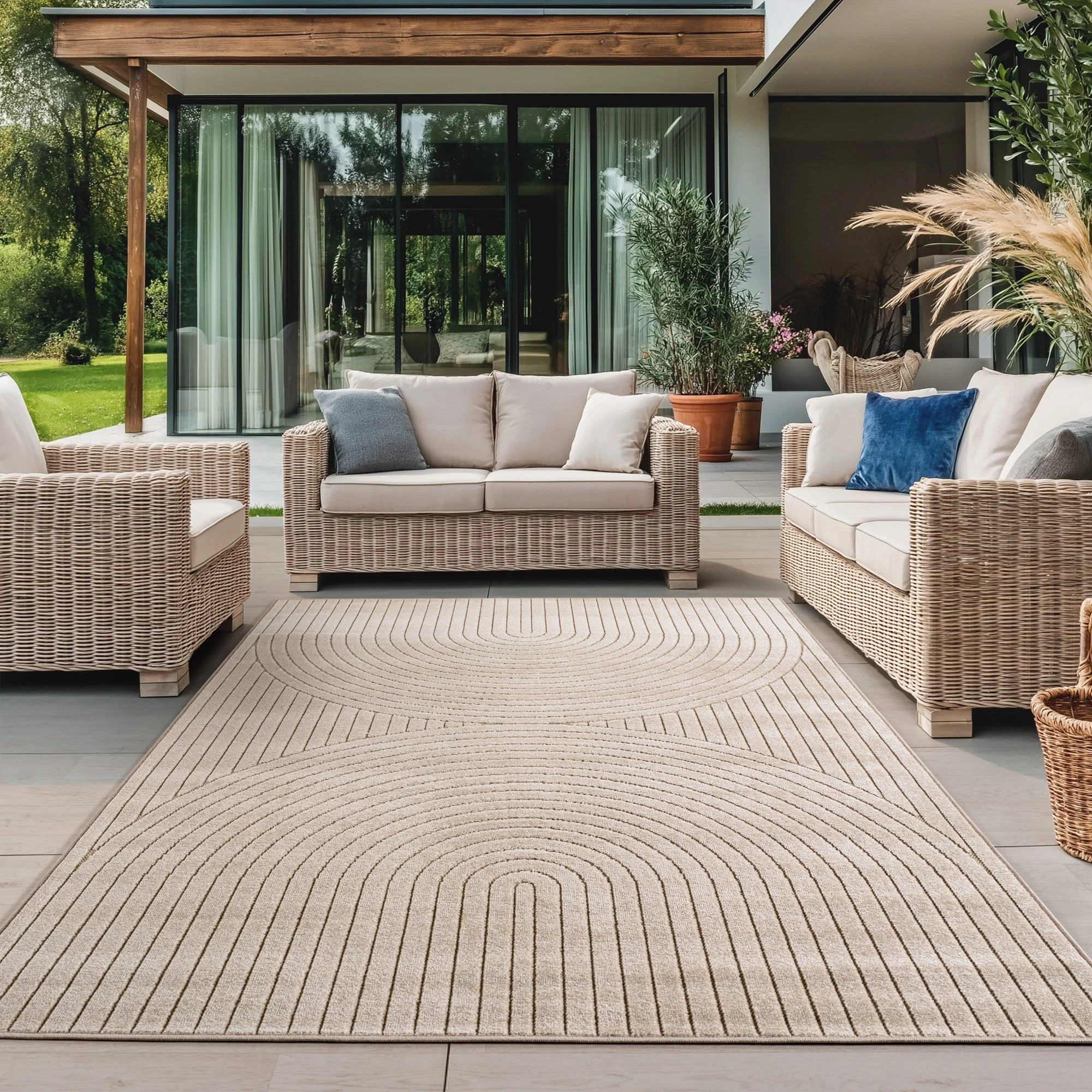Scandinavian 3d-design Rug