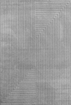 Scandinavian 3d-design Elegant Modern Rug Silver