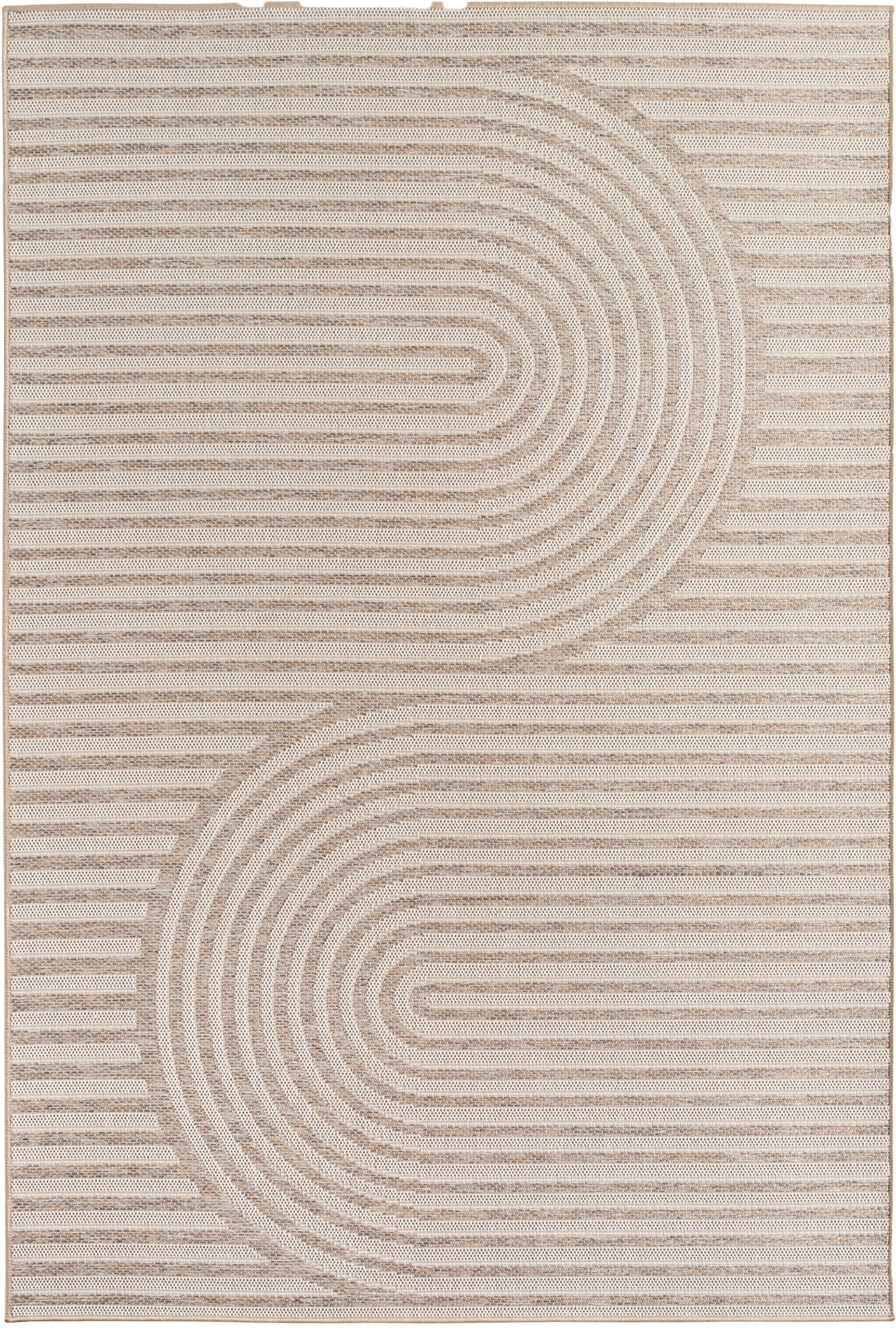 Bohemian Teppich Beige