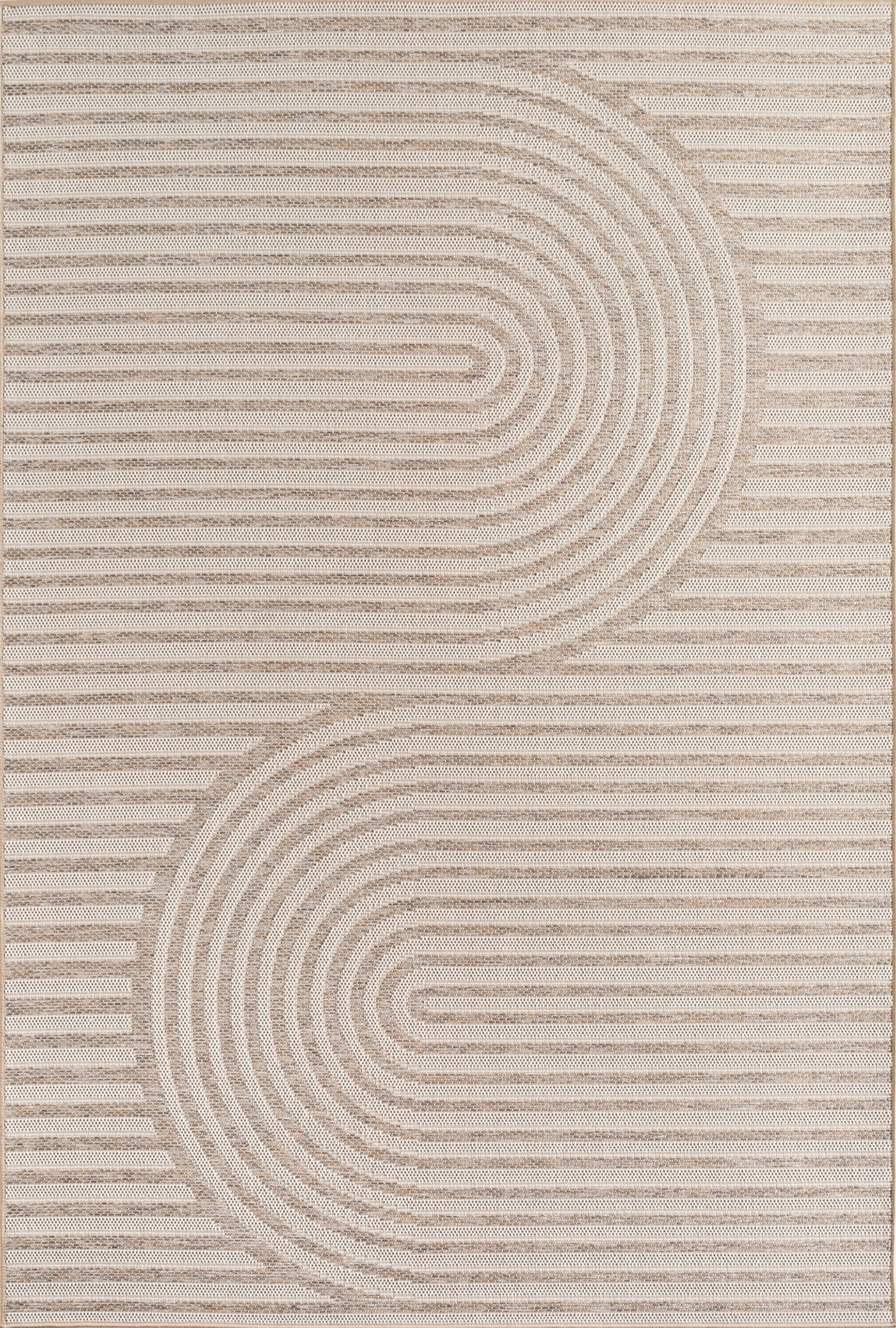 Bohemian Teppich Beige