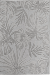 Tropischer Teppich Modern Grau