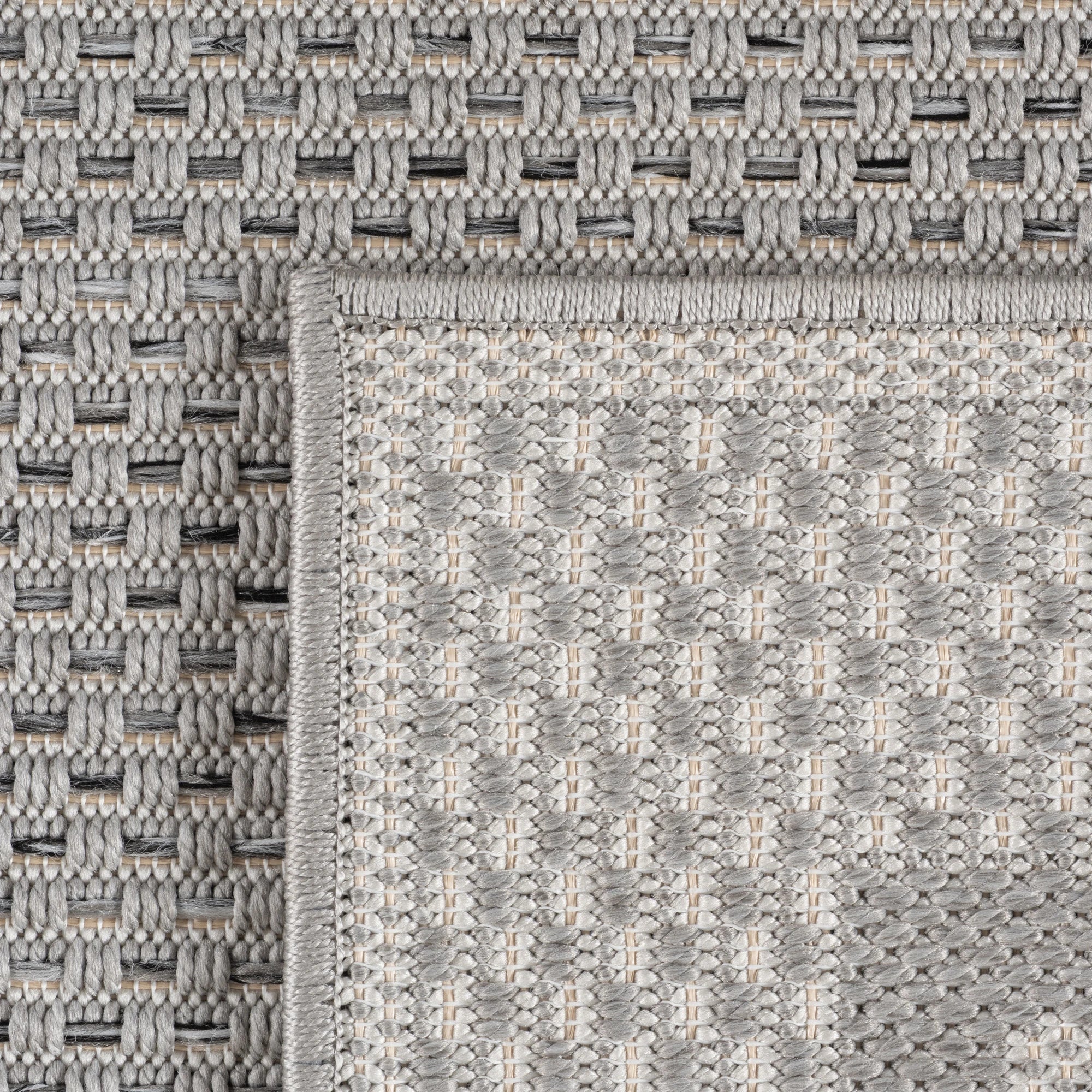 Bordered Rug Modern