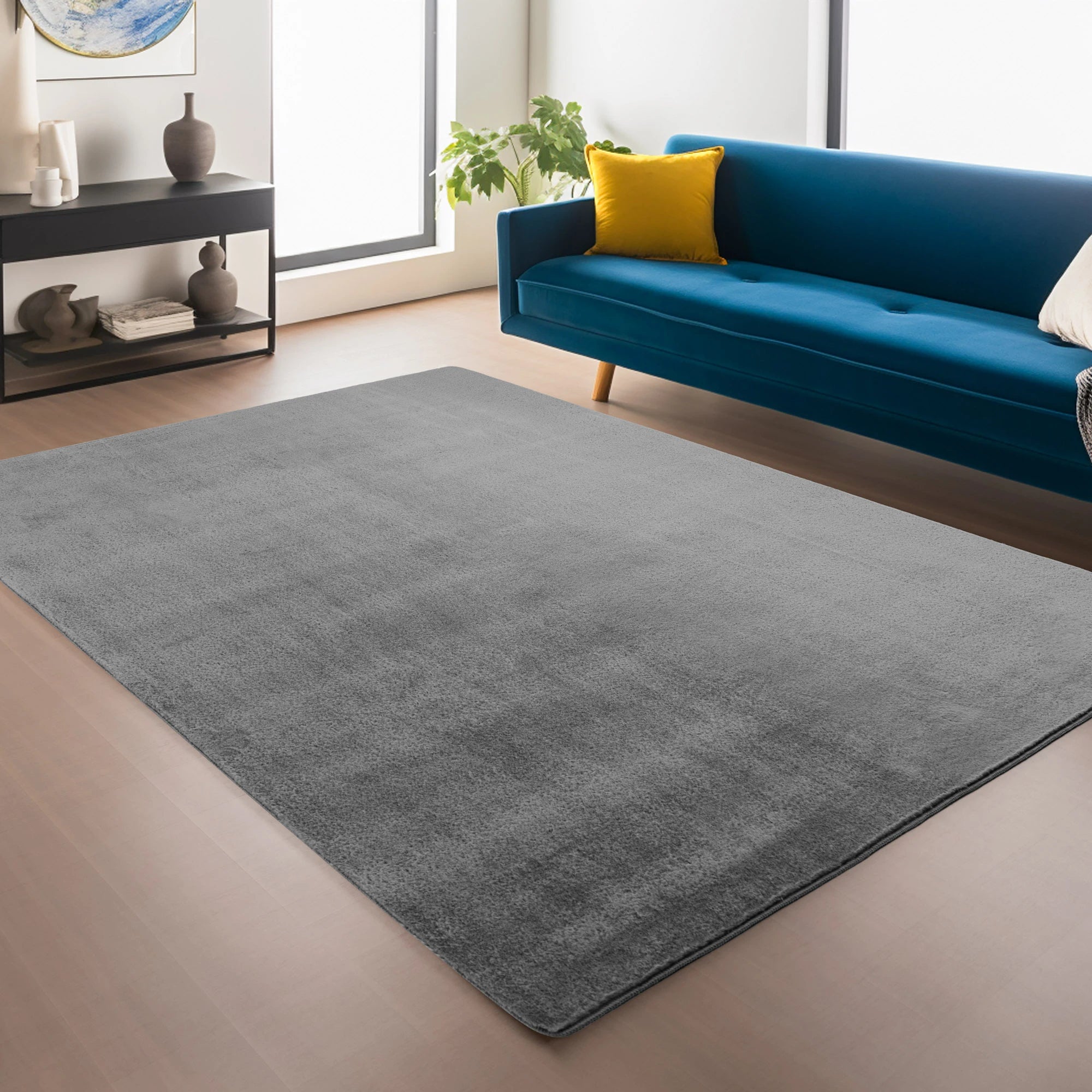 Minimalistische Farbe, elegantes, schickes Dekor
