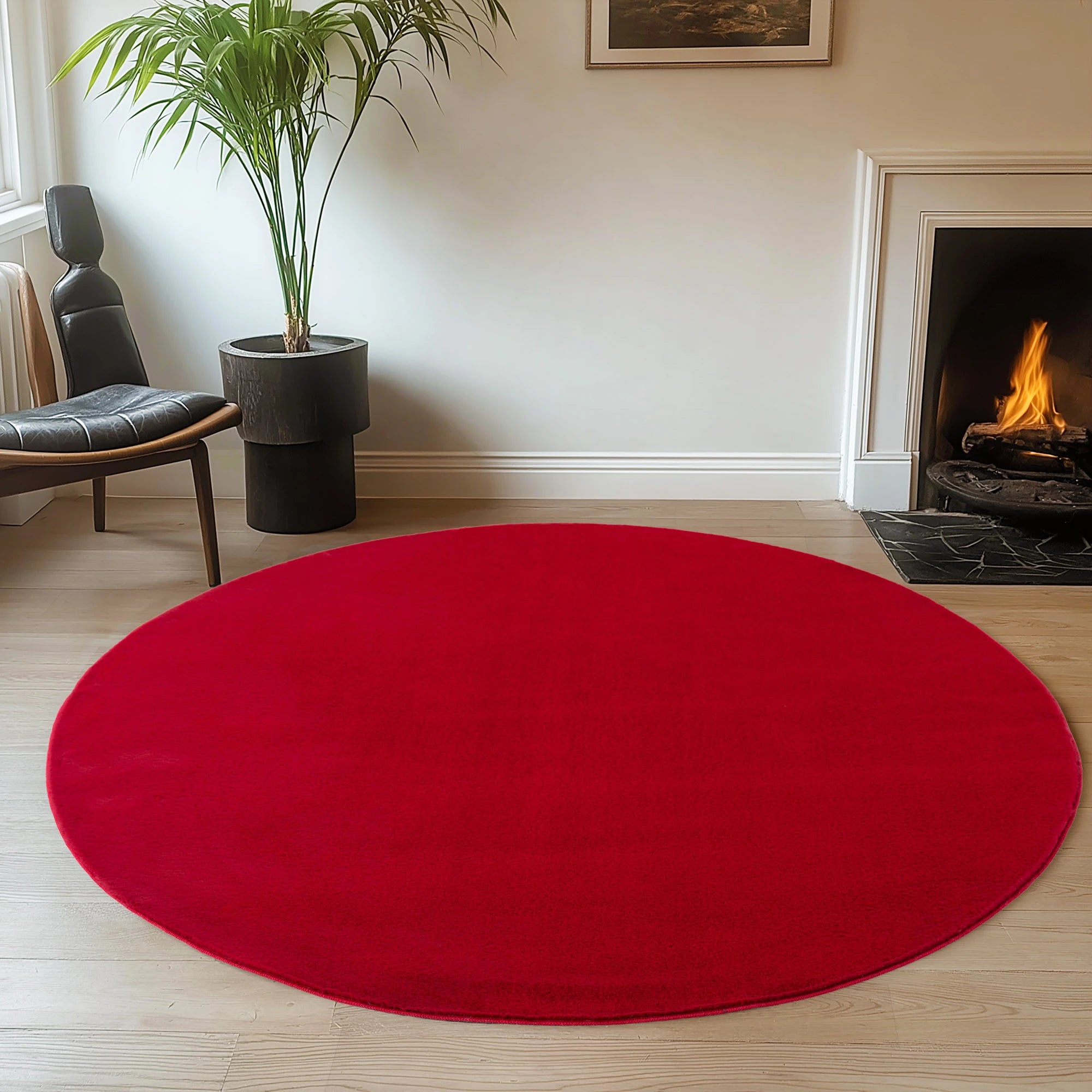 Saubere Farbe, minimalistischer moderner Bereich