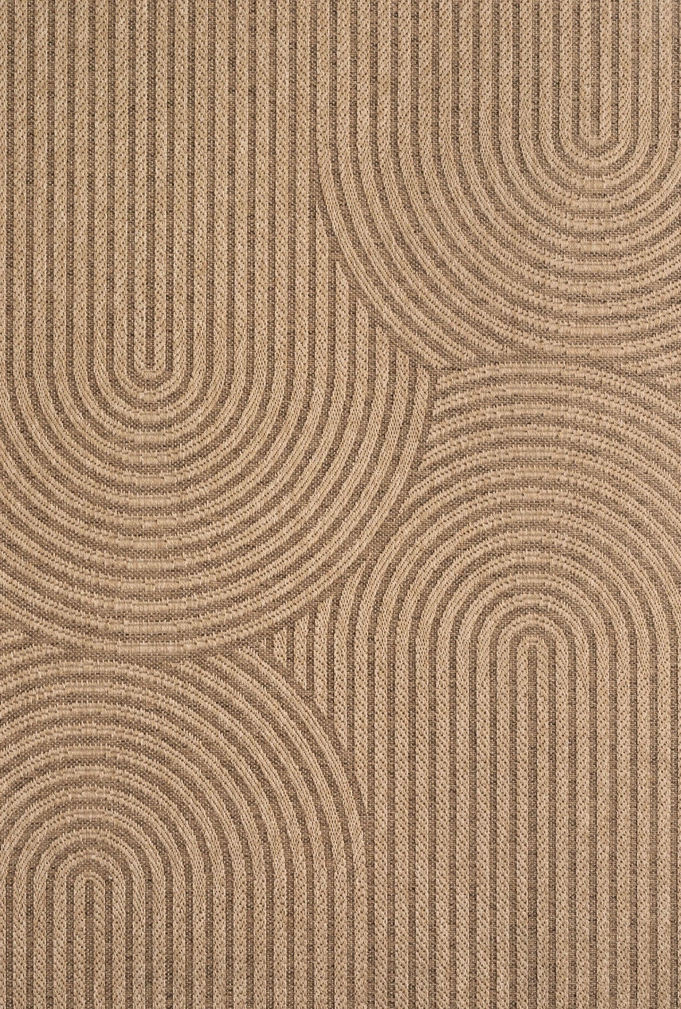 Jute-Optik Teppich Modern