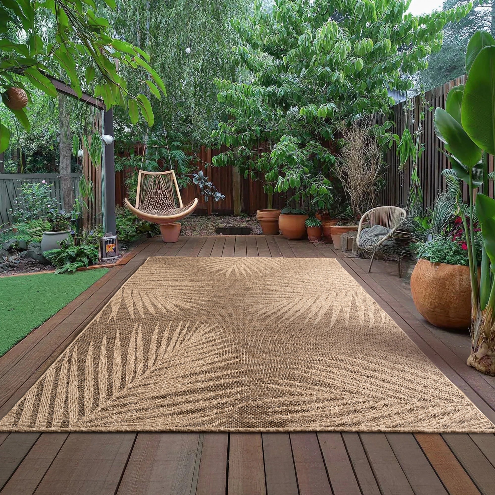 Jute-Optik Cozy Area Rug Modern