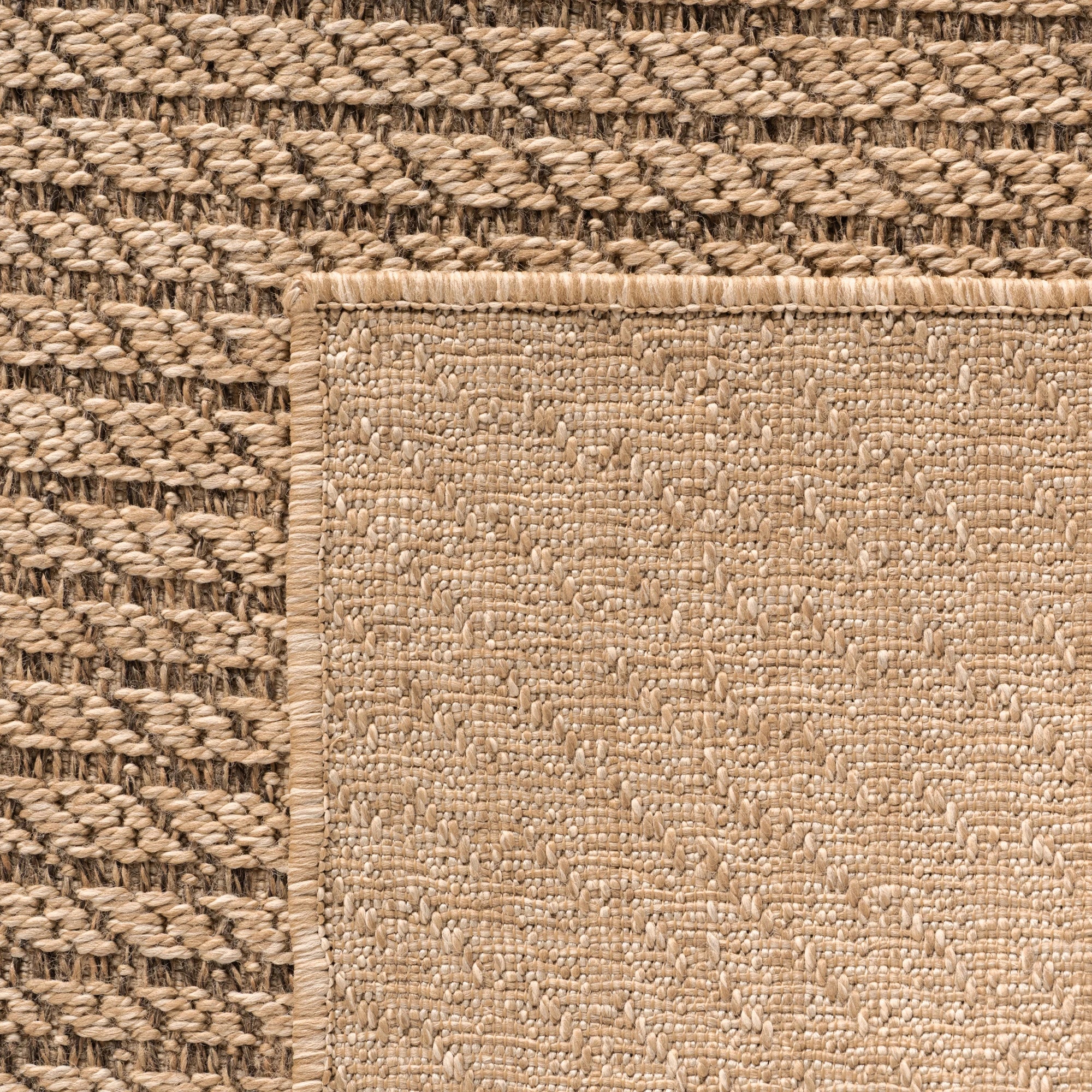 Jute-optik Refined Area Rug Modern