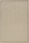 Moderner, neutraler Teppich in schlichter Farbe Beige