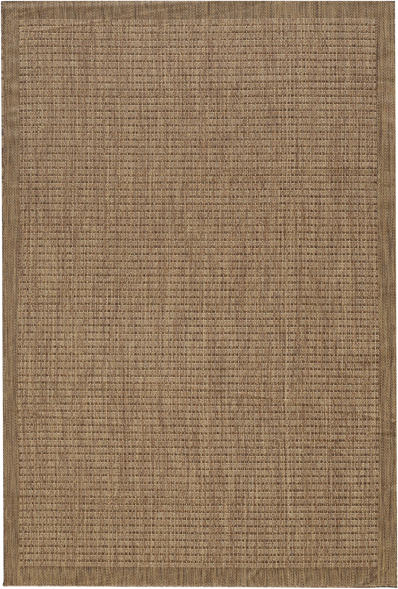 Gemütlicher Teppich in minimalistischer Farbe