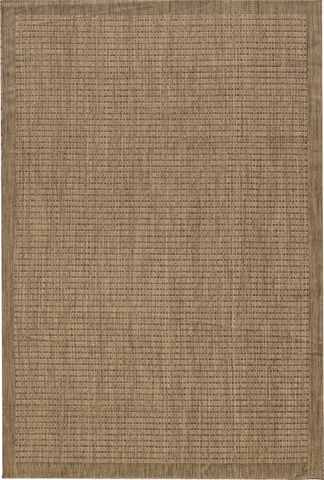 Gemütlicher Teppich in minimalistischer Farbe