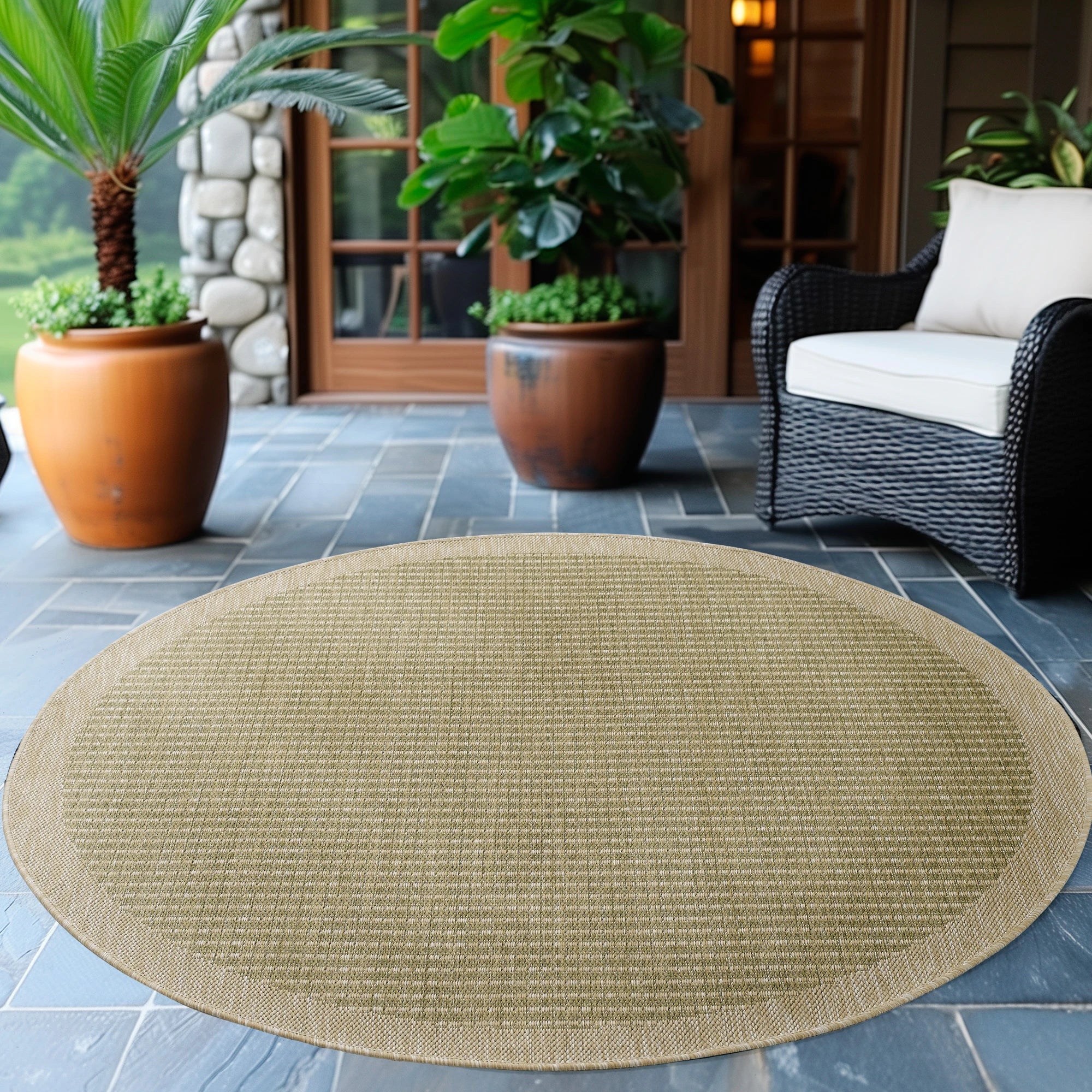 Clean Color Modern Floor Rug