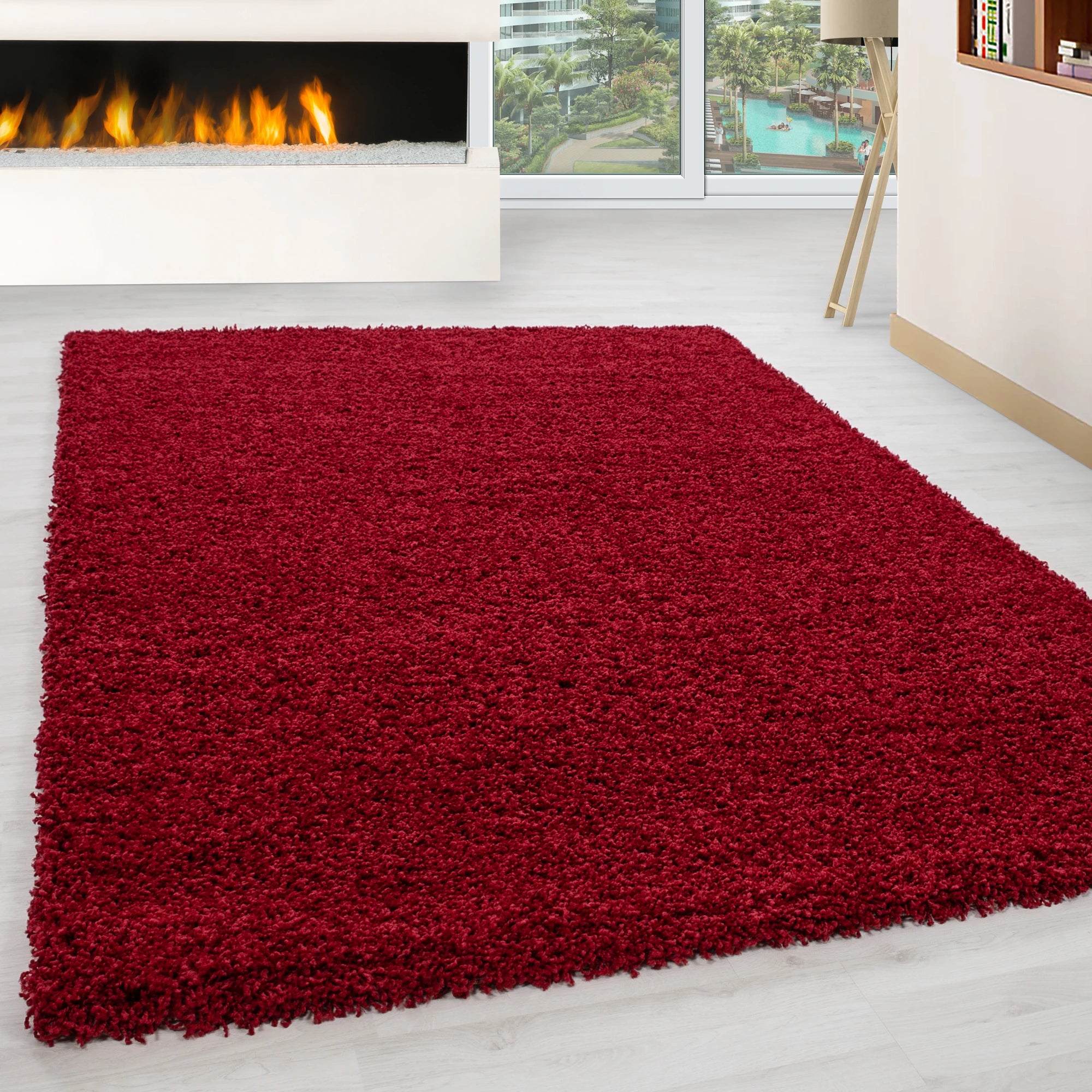 Clean Color Premium Neutral Floor | Red
