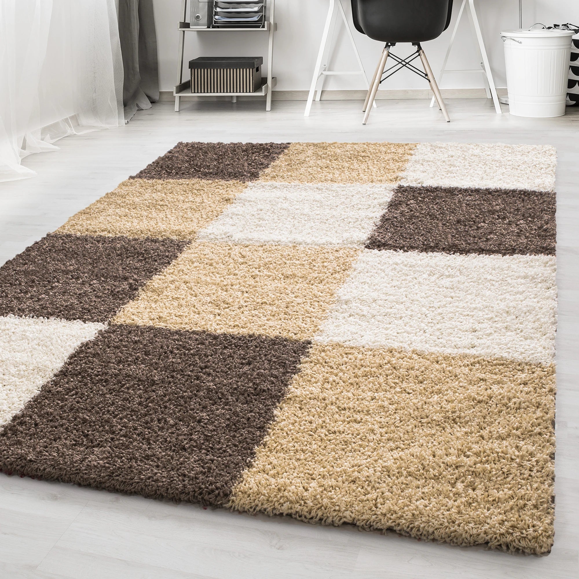 Grid Plaid Rug